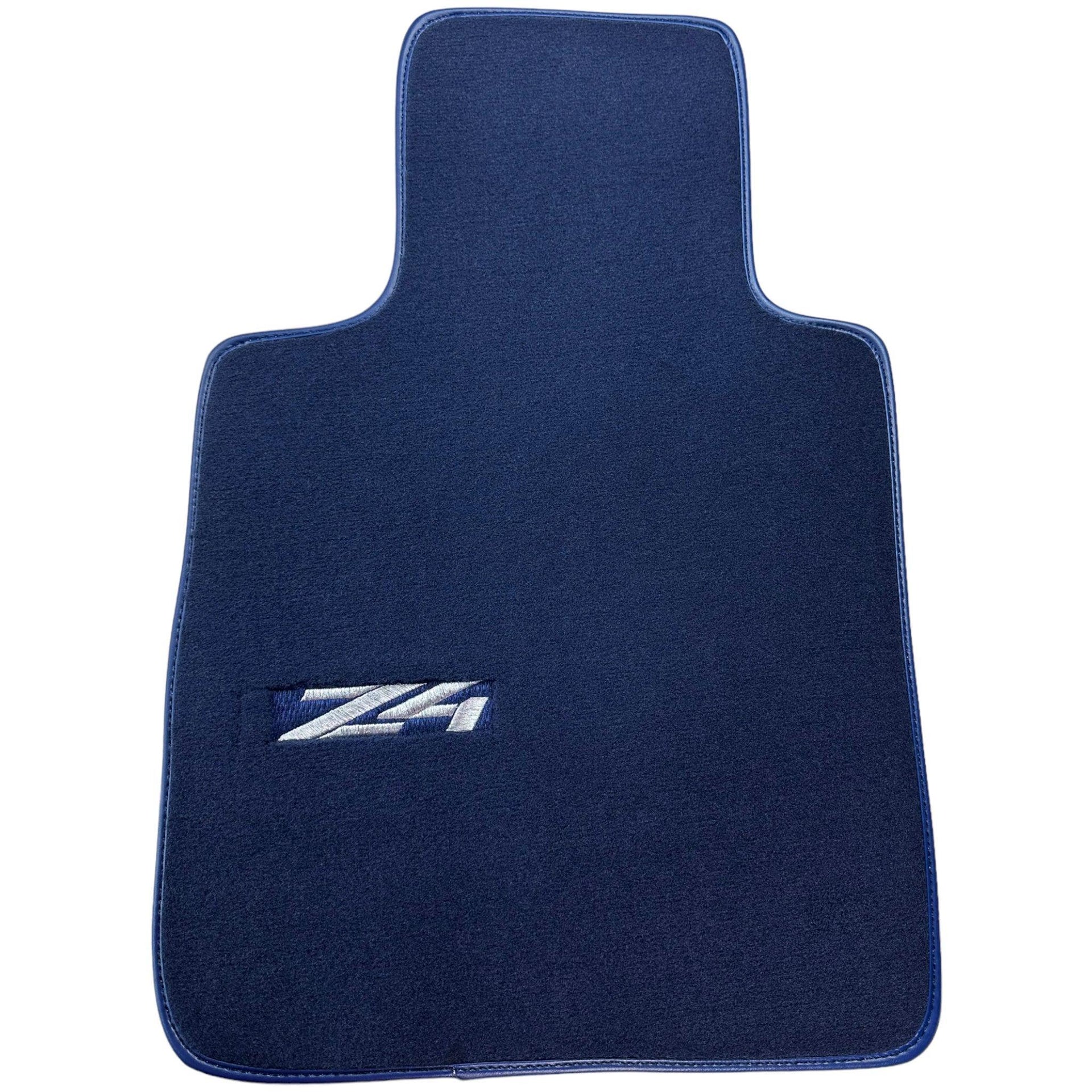 Dark Blue Floor Mats for BMW Z4 Series E86 Coupe (2003-2008) - AutoWin