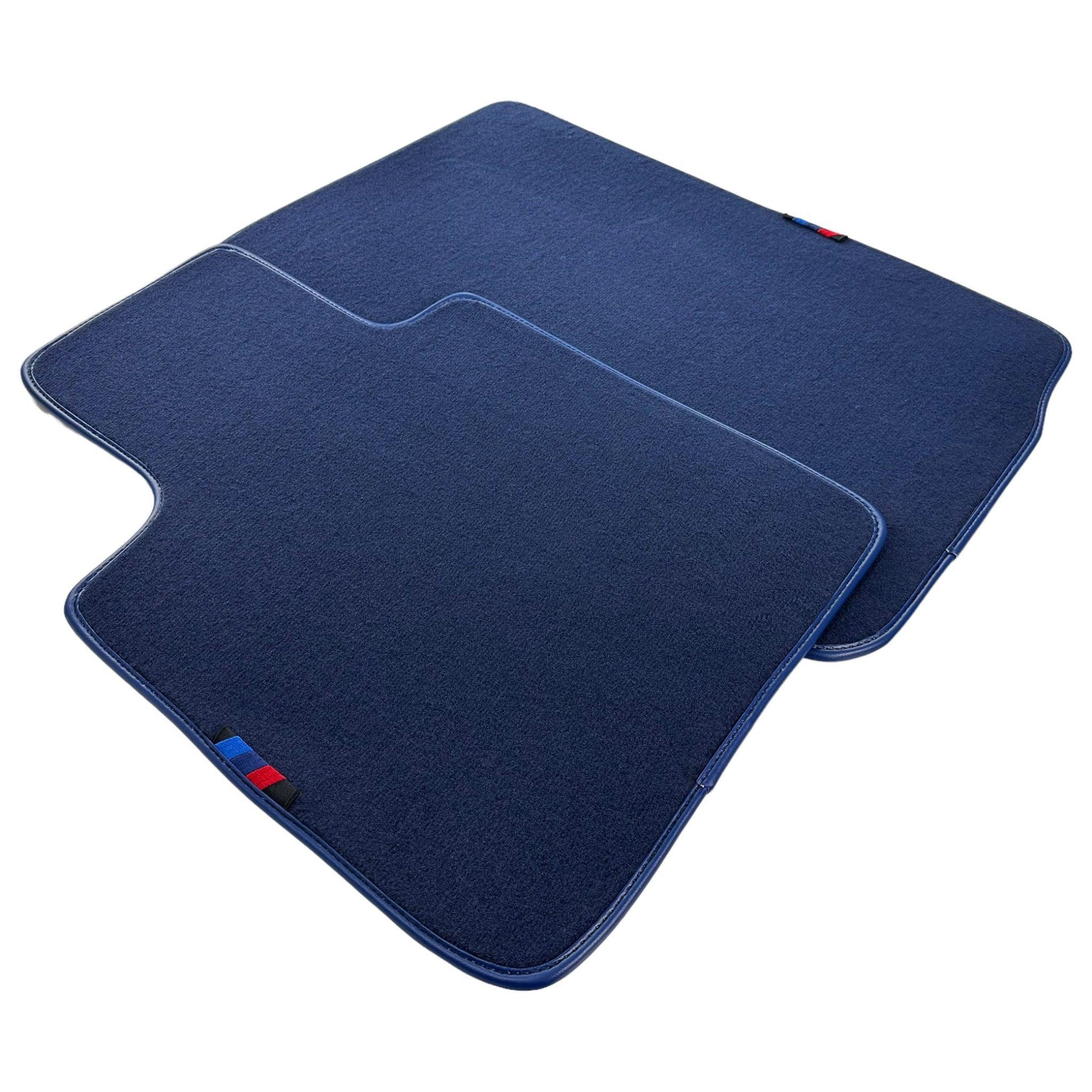 Dark Blue Floor Mats For BMW Z4 Series E86 Coupe (2003-2008) With M Package - AutoWin