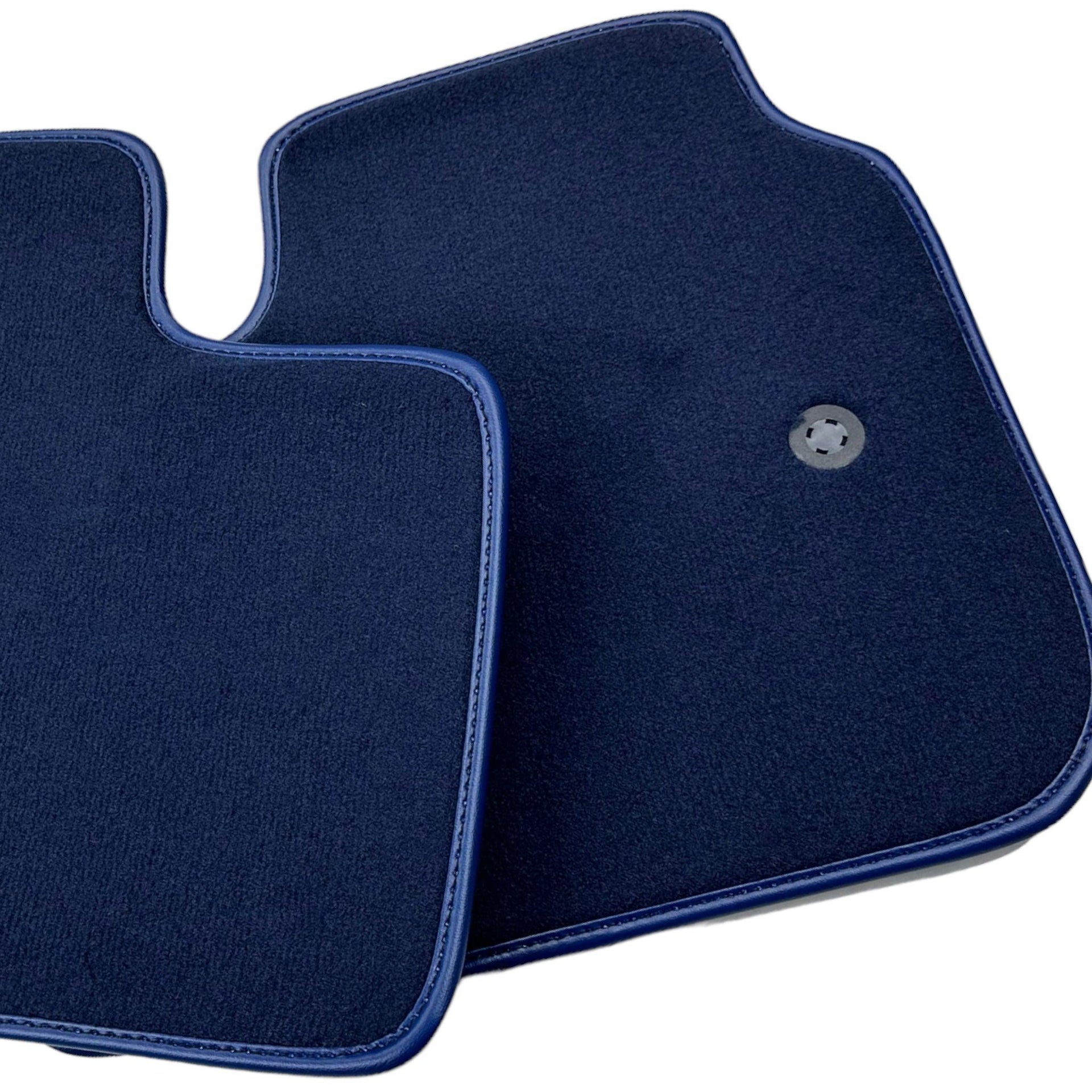 Dark Blue Italian Edition Floor Mats for Ferrari GTC4 Lusso 2016-2023