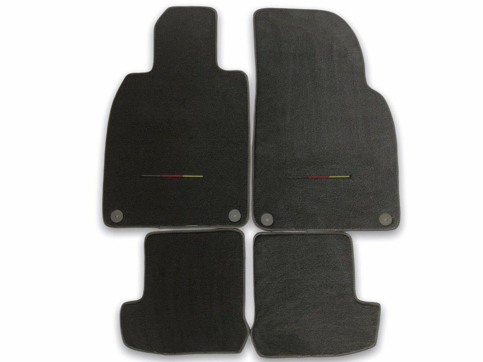 Floor Mats for Audi A3 - 3-door Hatchback (2003-2012) Carpet Germany Flag - AutoWin