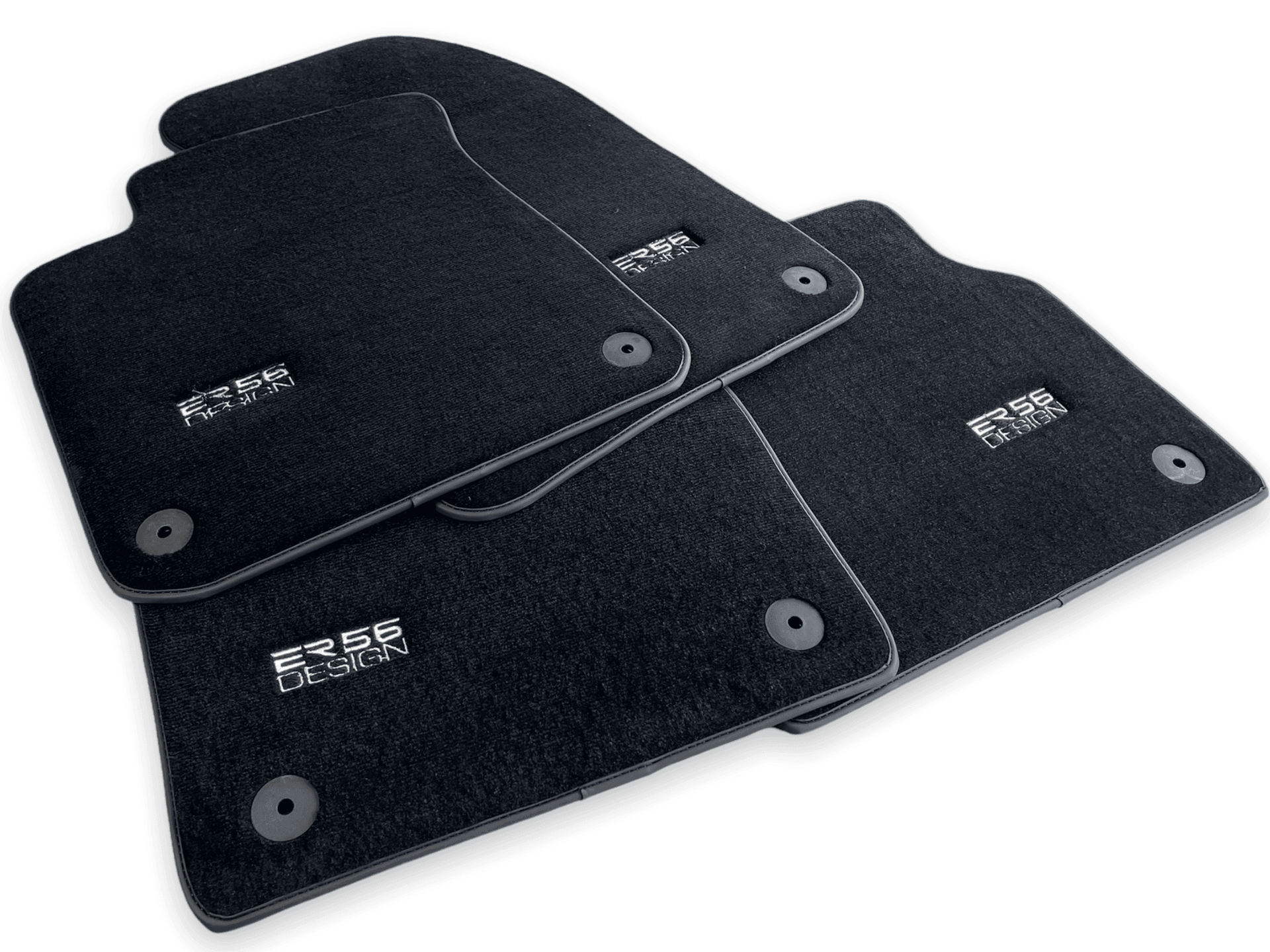 Floor Mats for Audi A4 - B7 Sedan (2005-2008) ER56 Design - AutoWin