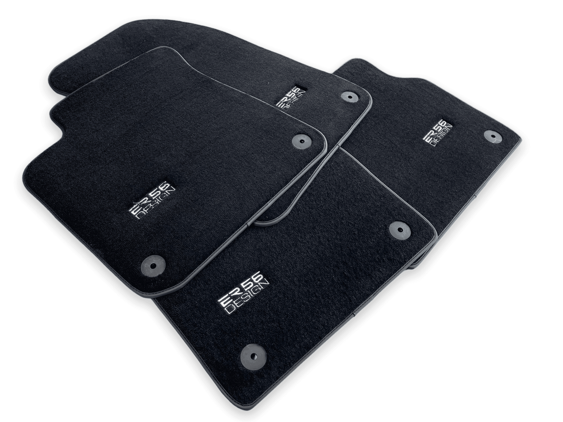 Floor Mats for Audi A6 - C6 Sedan Long (2004-2008) ER56 Design - AutoWin