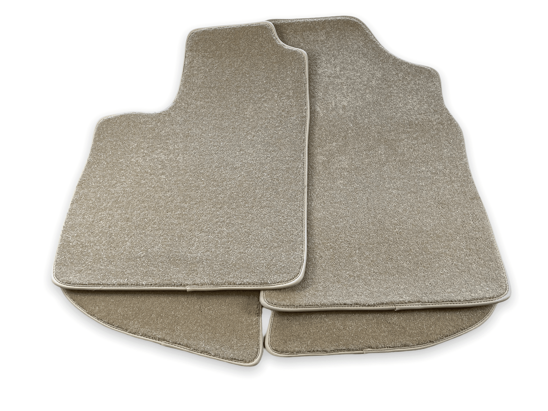 Floor Mats For Bentley Continental GTC (2011-2018) Beige Luxury Quality - AutoWin