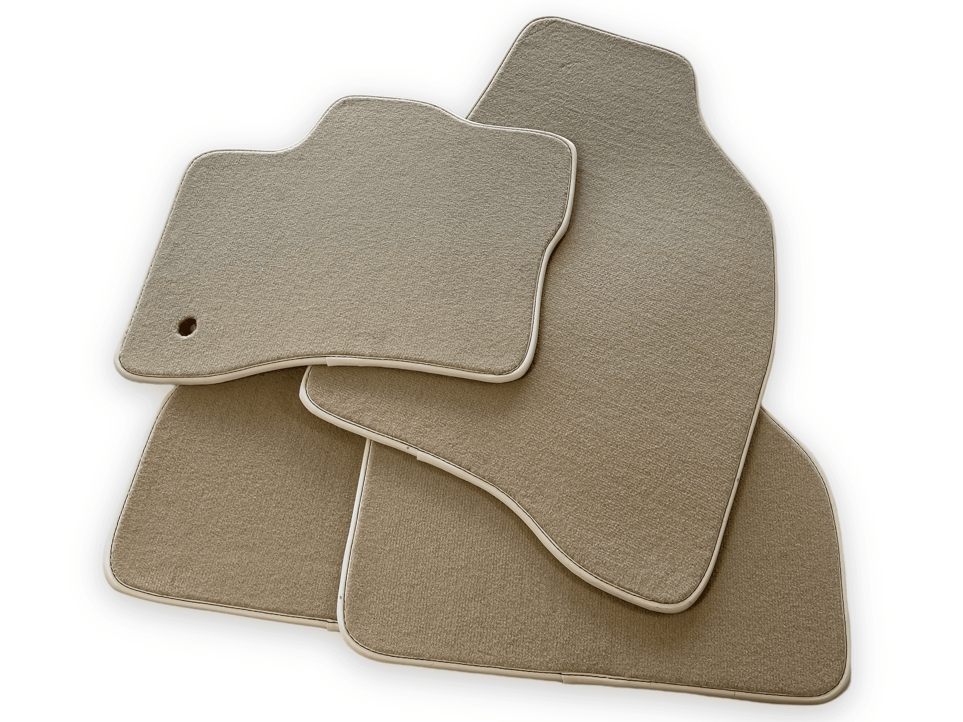 Floor Mats for Lincoln MKT (2010-2019) Beige Tailored Carpets - AutoWin