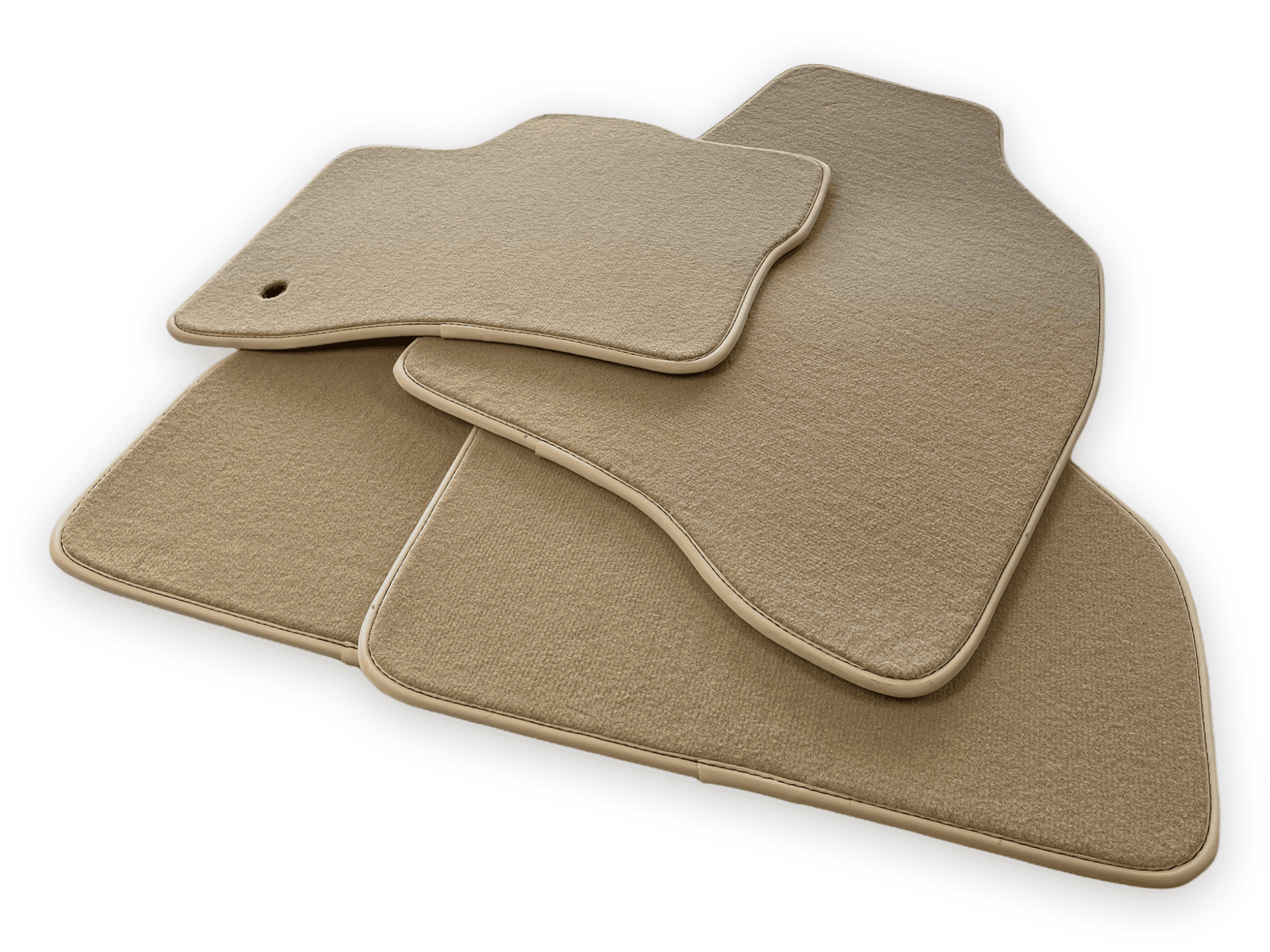 Floor Mats for Lincoln Zephyr (2006-2012) Sedan Beige Tailored Carpets - AutoWin