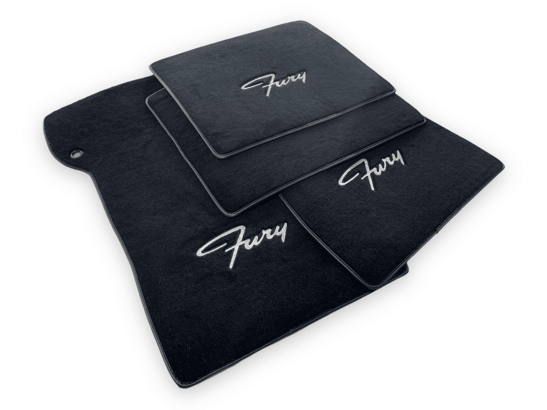 Floor Mats For Plymouth Fury 1957-1968 Black - AutoWin