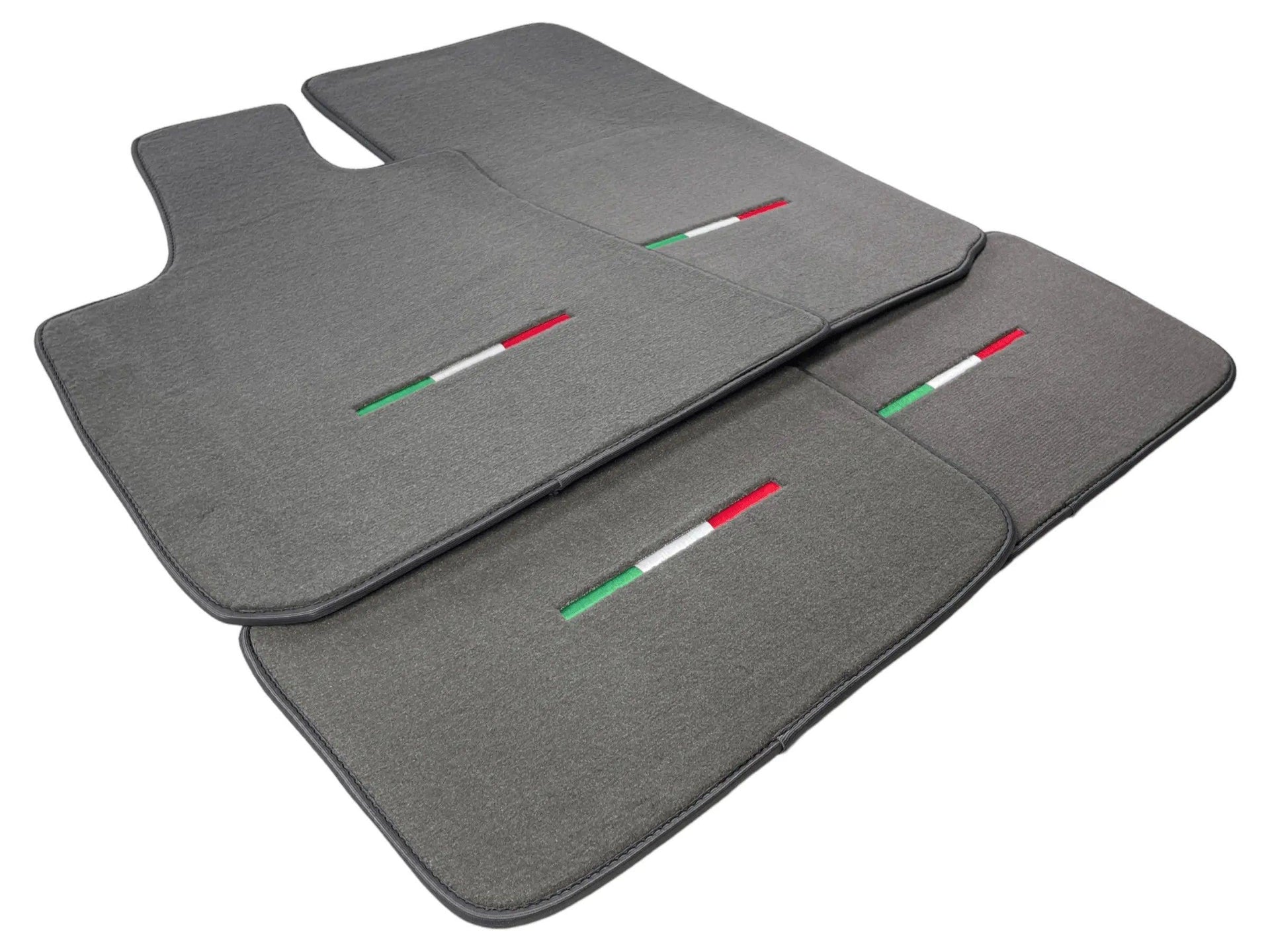 Gray Floor Mats For Maserati Levante (2017-2023) Italy Edition - AutoWin