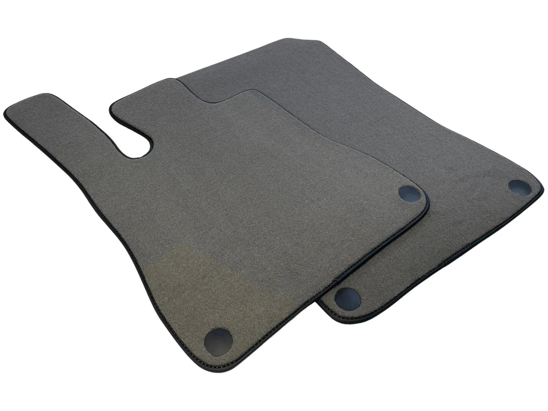 Gray Floor Mats For Mercedes-Benz R170 (1998-2000) Black Trim - AutoWin