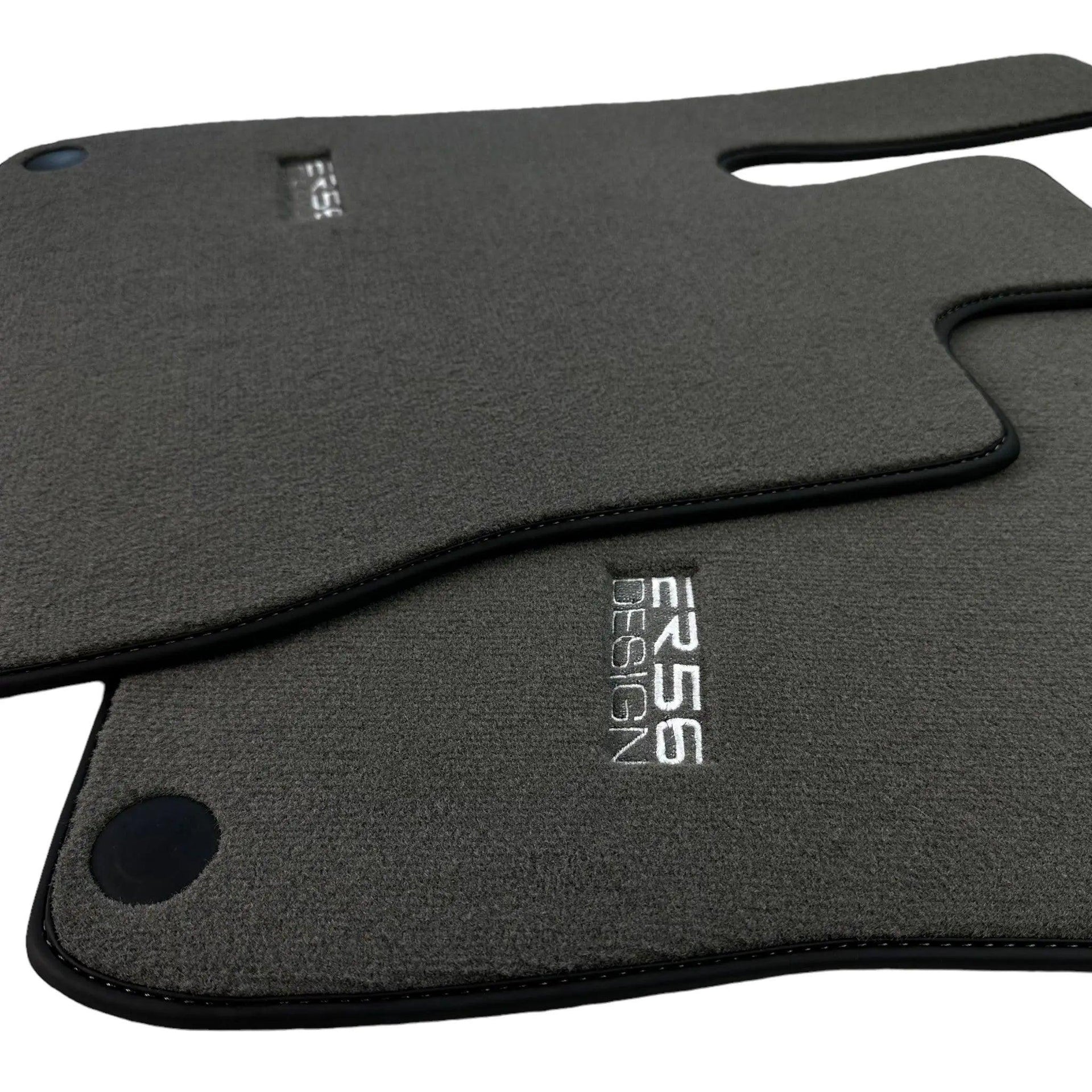 Grey Floor Mats For Mercedes-Benz SL R232 (2022-2023) ER56 Design - AutoWin