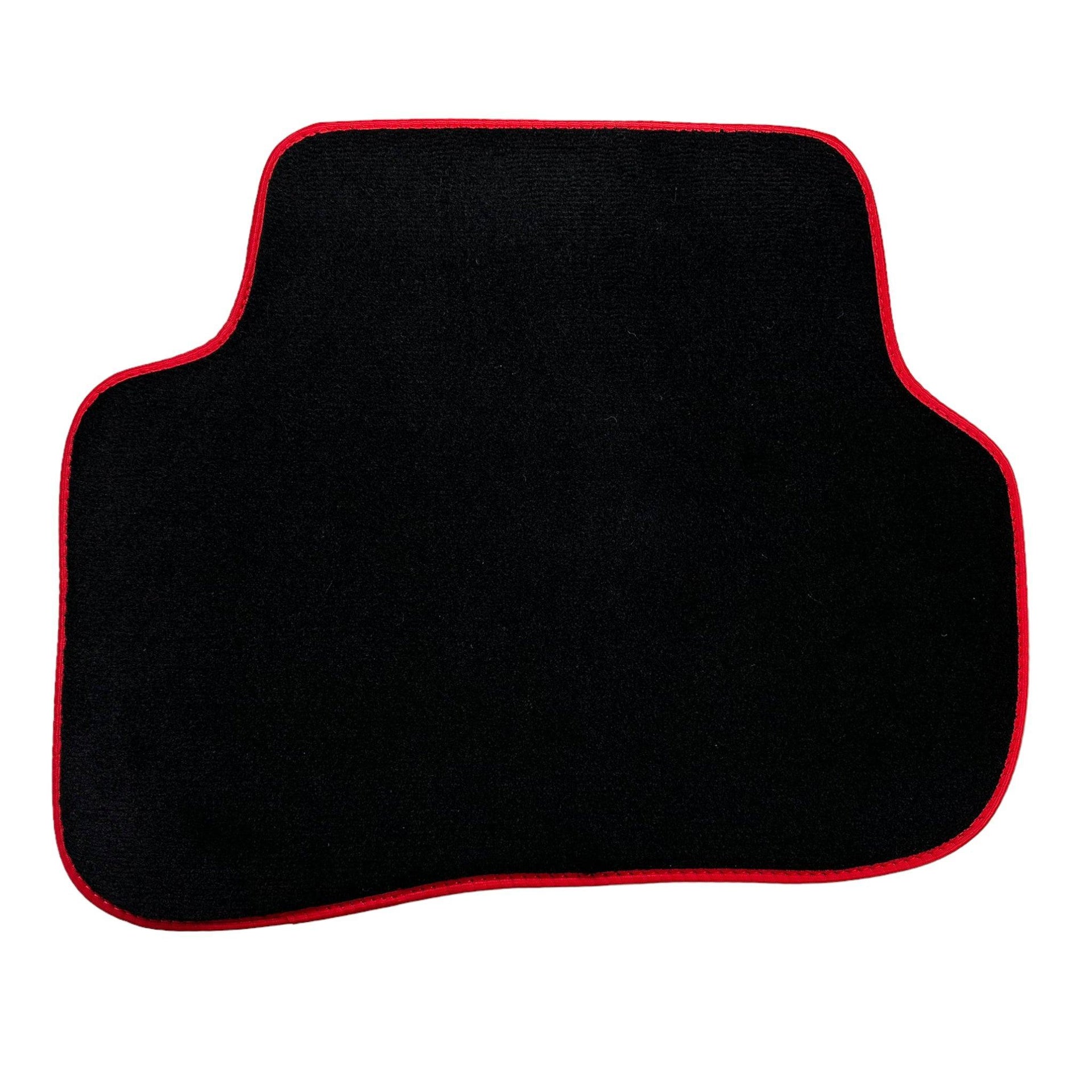 Black Floor Mats For Mercedes Benz C-Class W203 (2000-2007) ER56 Design - AutoWin