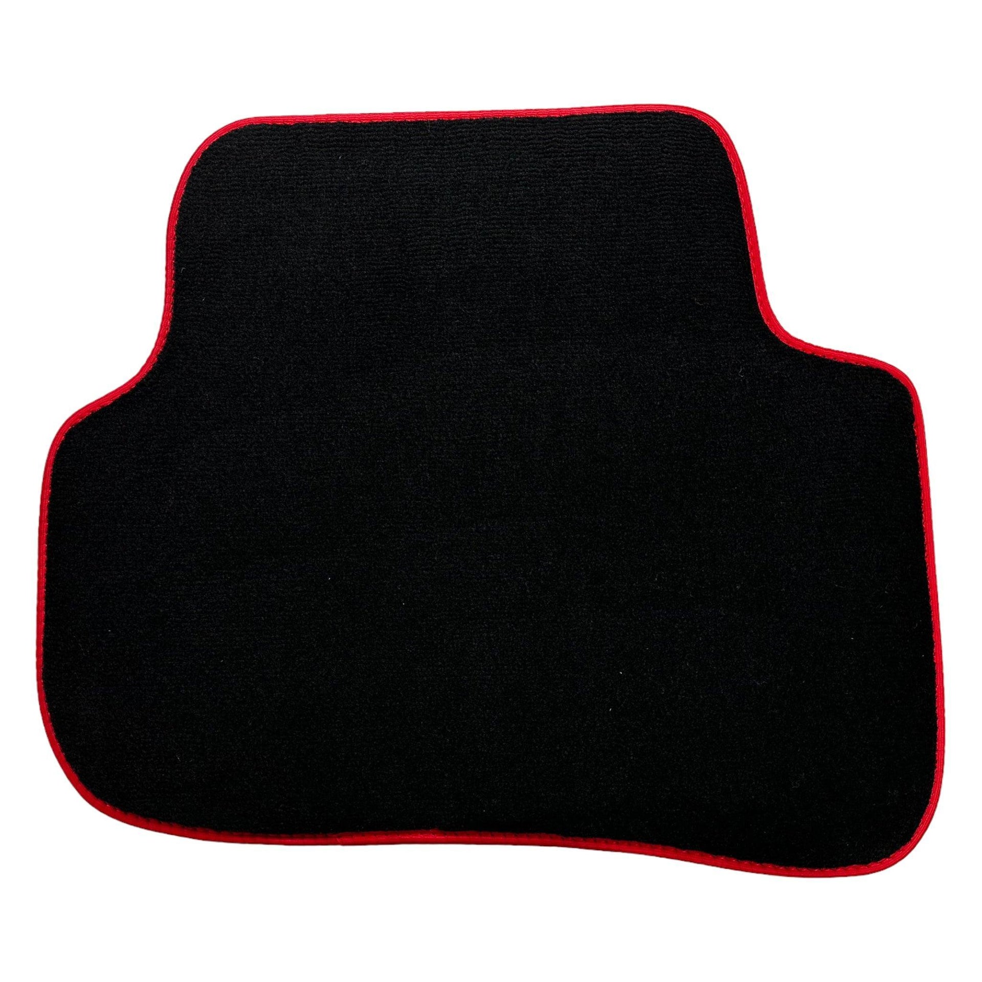 Black Floor Mats For Mercedes Benz C-Class W203 (2000-2007) ER56 Design - AutoWin