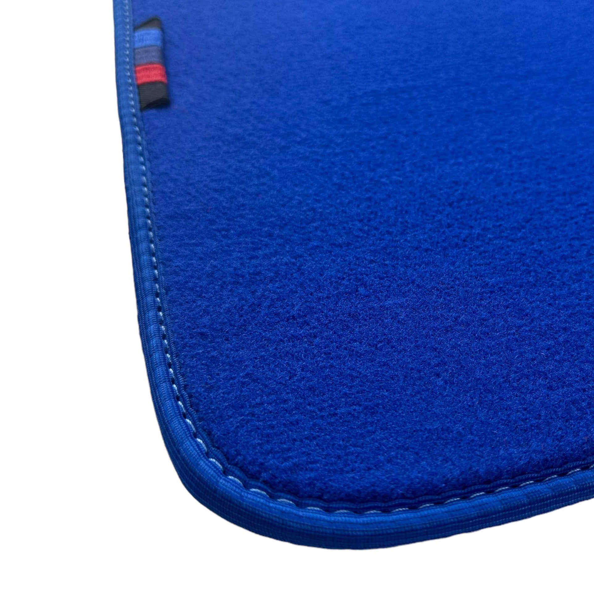 Blue Floor Mats For BMW Z4 Series E86 Coupe (2003-2008) With M Package - AutoWin