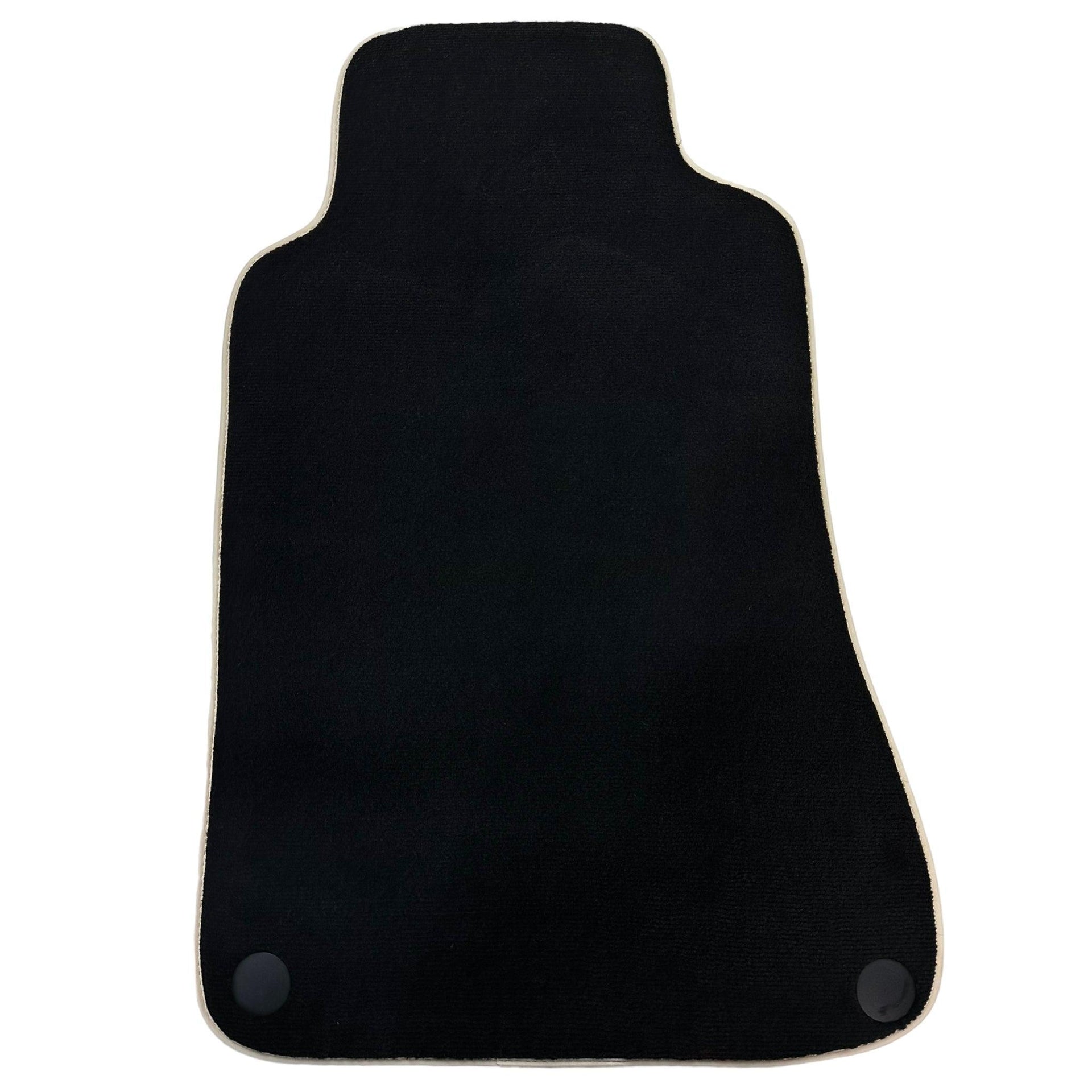 Black Floor Mats For Mercedes Benz C-Class W203 (2000-2007) - AutoWin