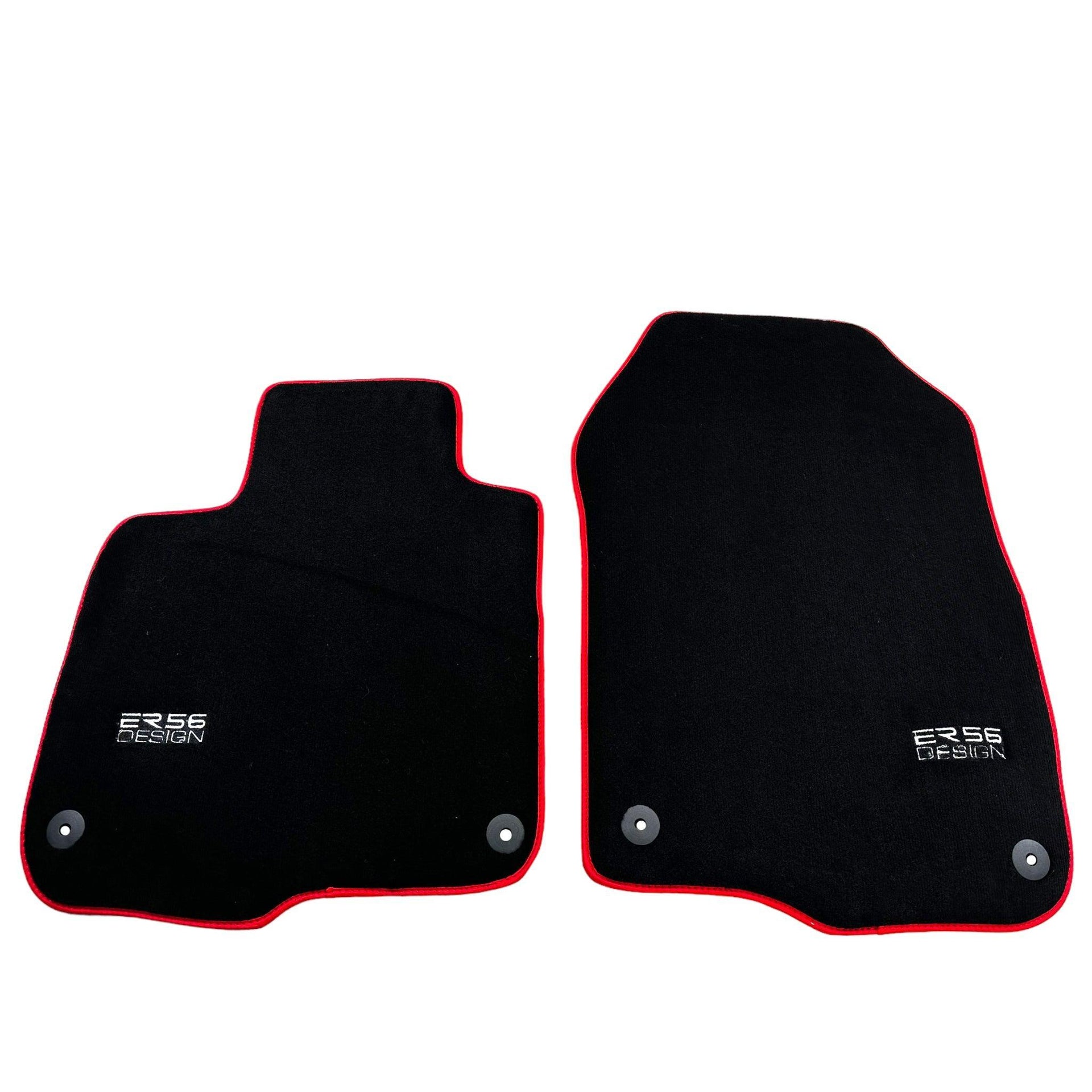 Black Floor Mats For Honda CR-V (2017-2022) ER56 Design - AutoWin