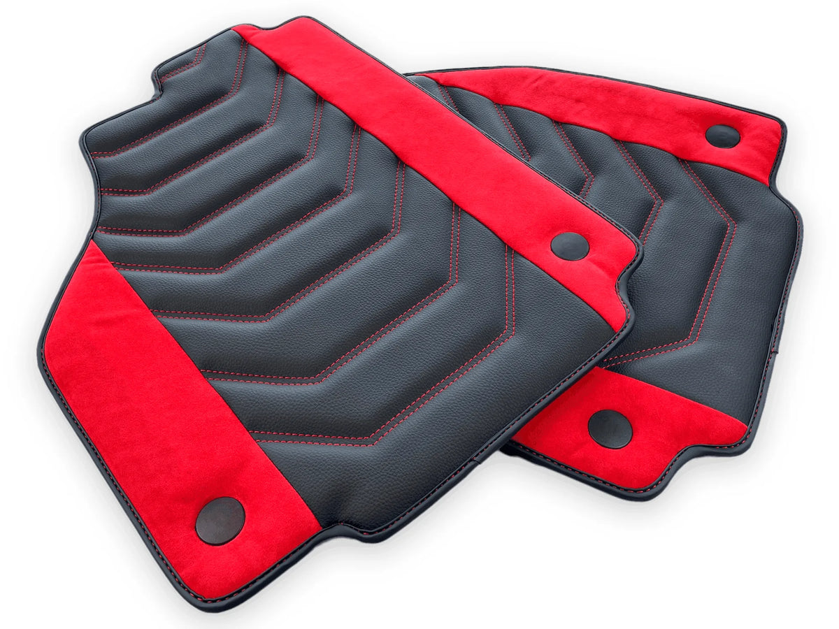 Leather Floor Mats For Ferrari 488 Spider (2016-2022)
