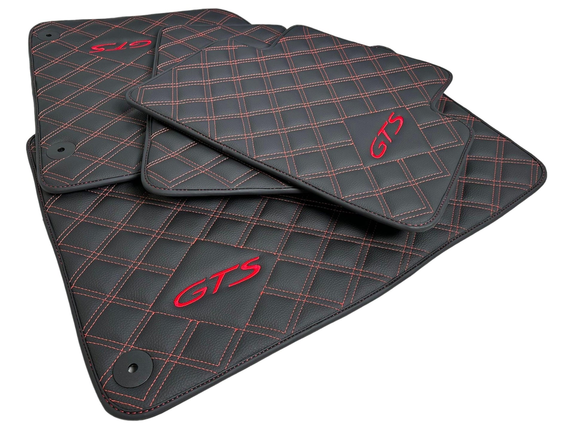 Leather Floor Mats for Porsche 911 - 991 GTS (2012-2019) - AutoWin