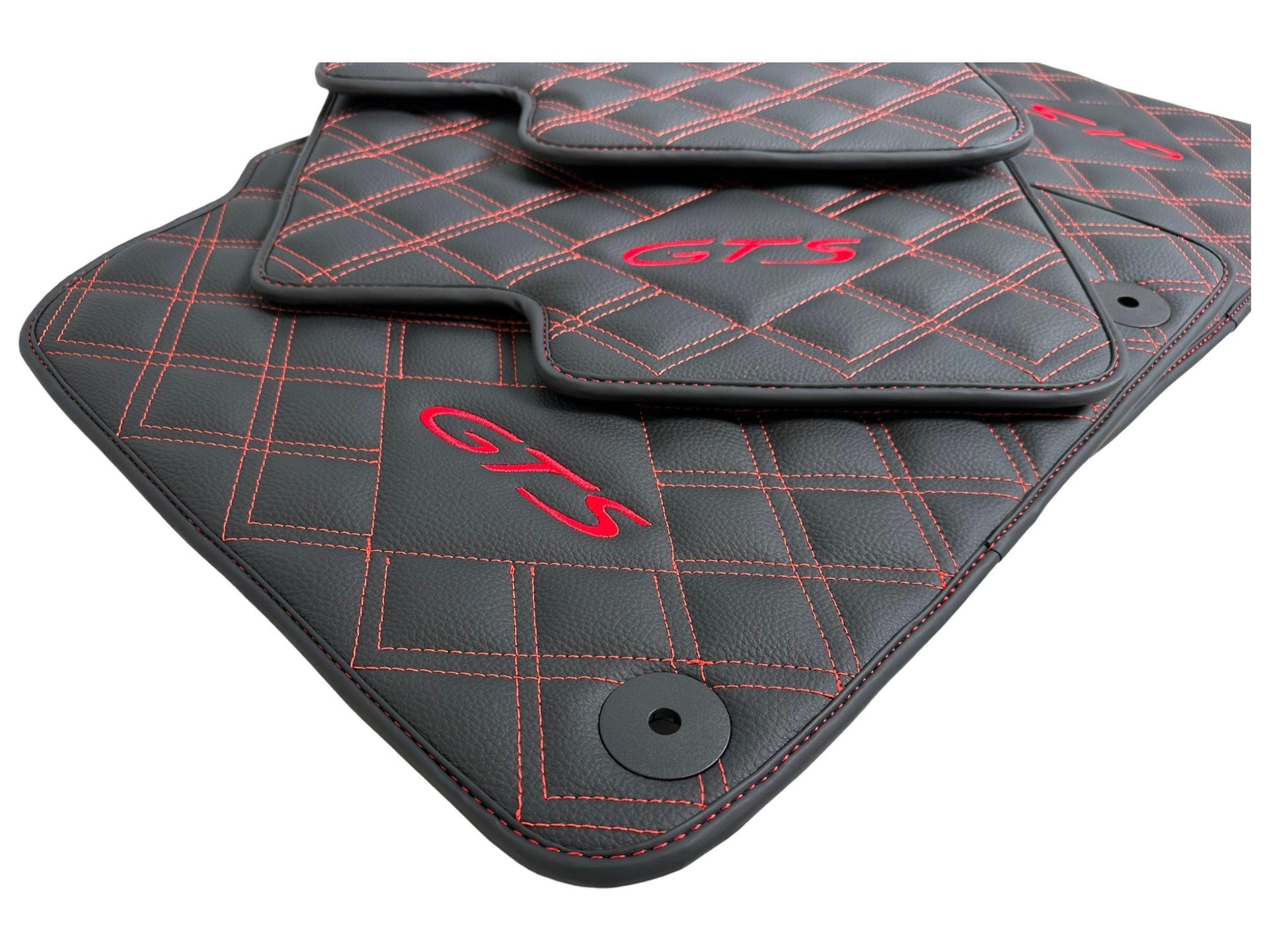 Leather Floor Mats for Porsche 911 - 991 GTS (2012-2019) - AutoWin