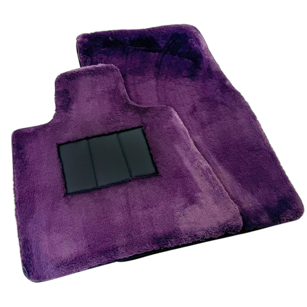 Purple Sheepskin Floor Mats for Rolls-Royce Ghost Series I (2010–2020)