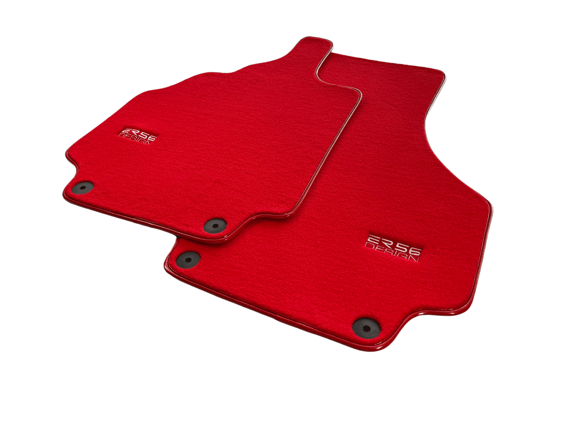 Red Floor Mats for Audi R8 2007-2015 ER56 Design - AutoWin