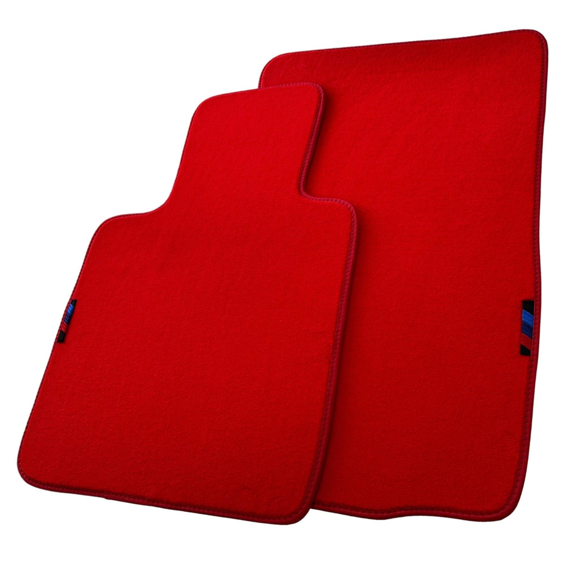 Red Floor Mats For BMW Z4 Series G29 With M Package AutoWin Brand - AutoWin