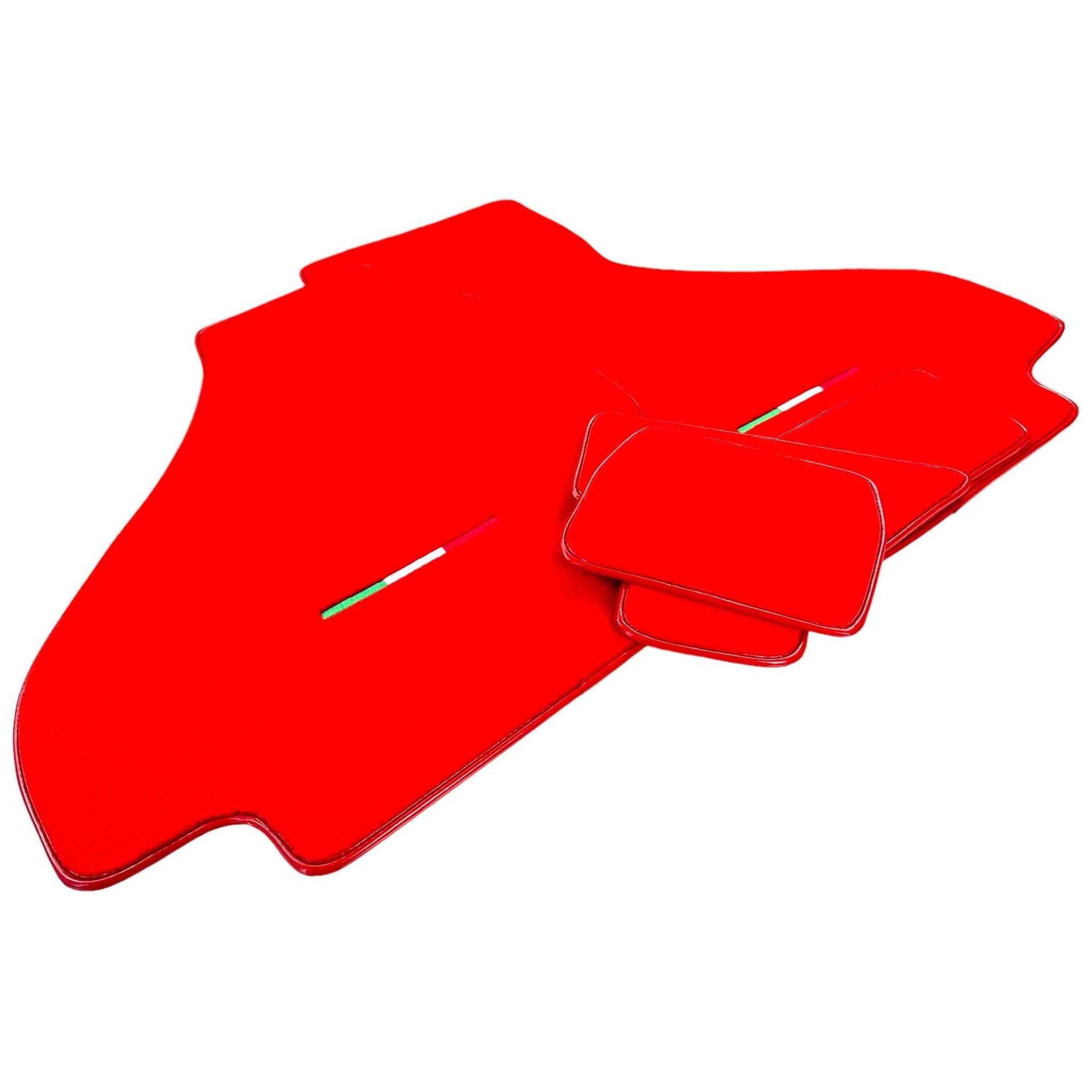 Red Floor Mats For Ferrari 512 TR 1992-1994 - AutoWin