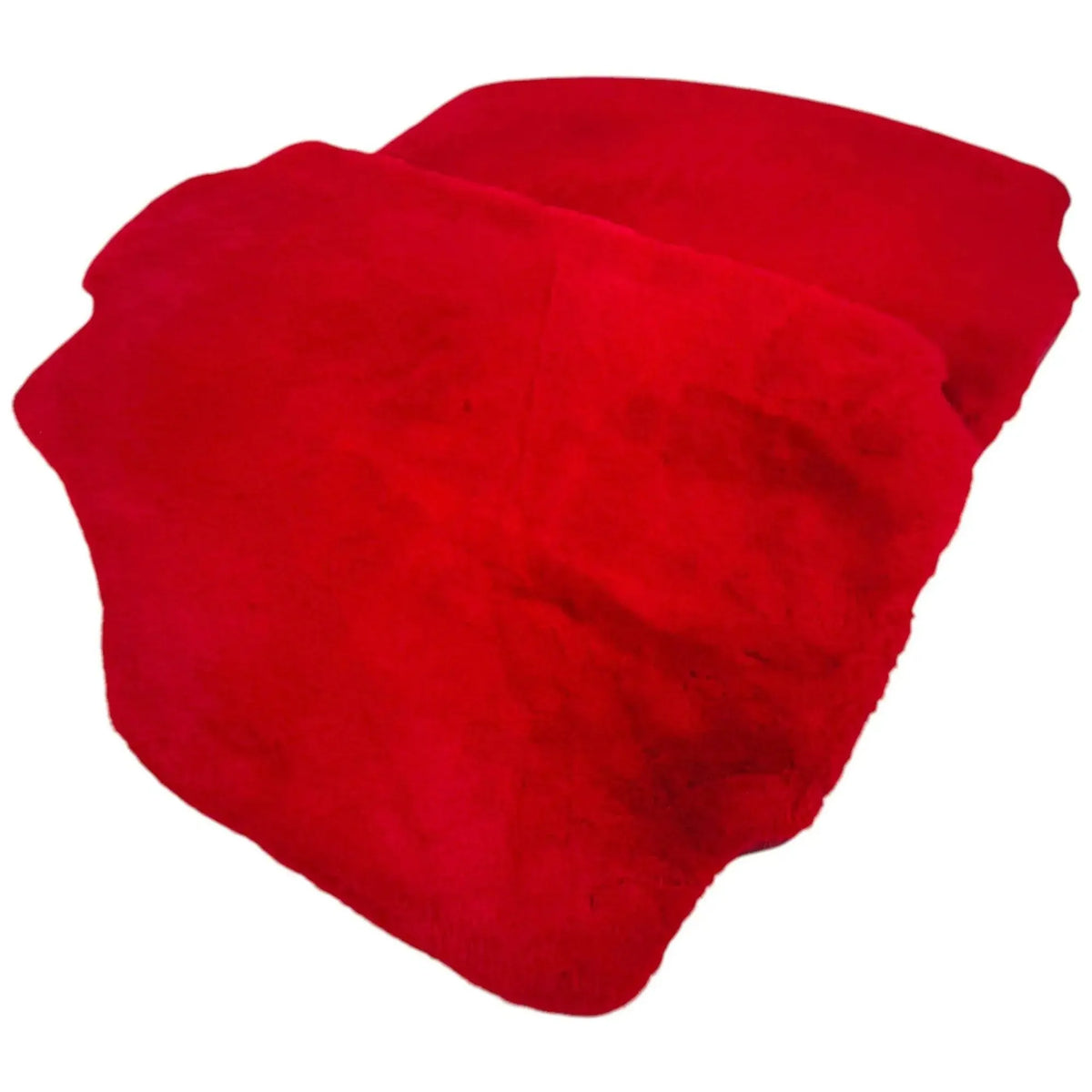 Red Sheepskin Floor Mats for Ferrari 458 Speciale (2012-2015)
