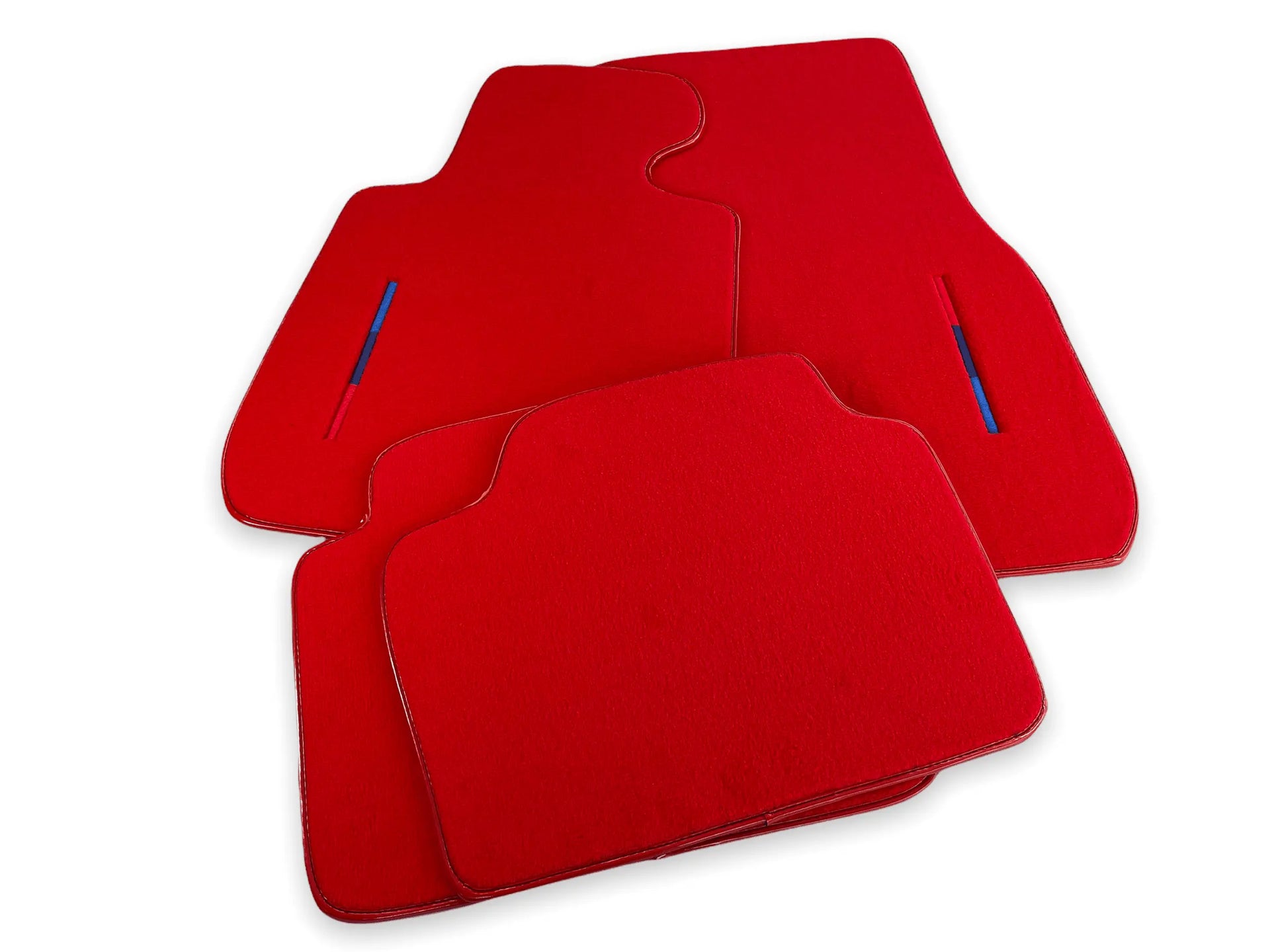 Red Floor Mats For BMW 3 Series F30 With M Package - AutoWin