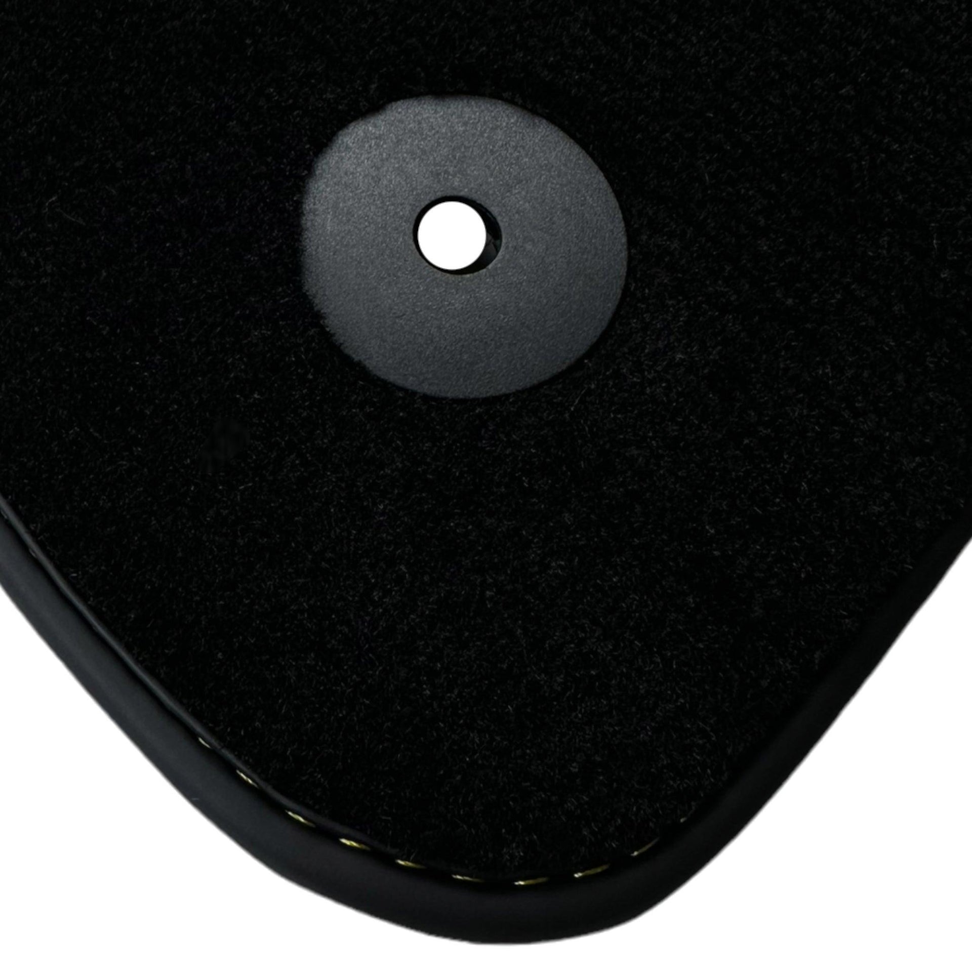 Black Floor Mats for Audi A3 - Convertible (2014-2020) | Fighter Jet Edition - AutoWin