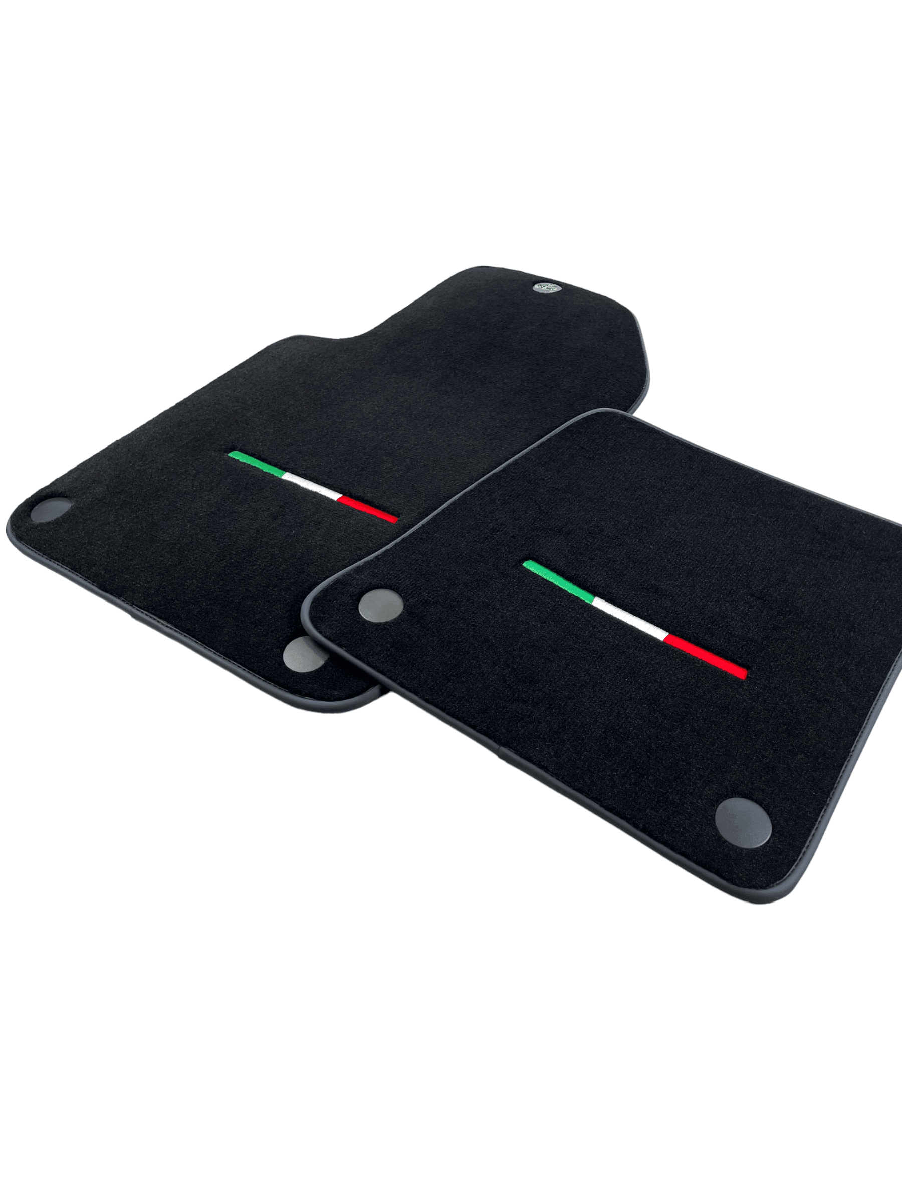 Black Floor Mats For Ferrari 599 Coupe 2006-2012 Italian Edition - AutoWin