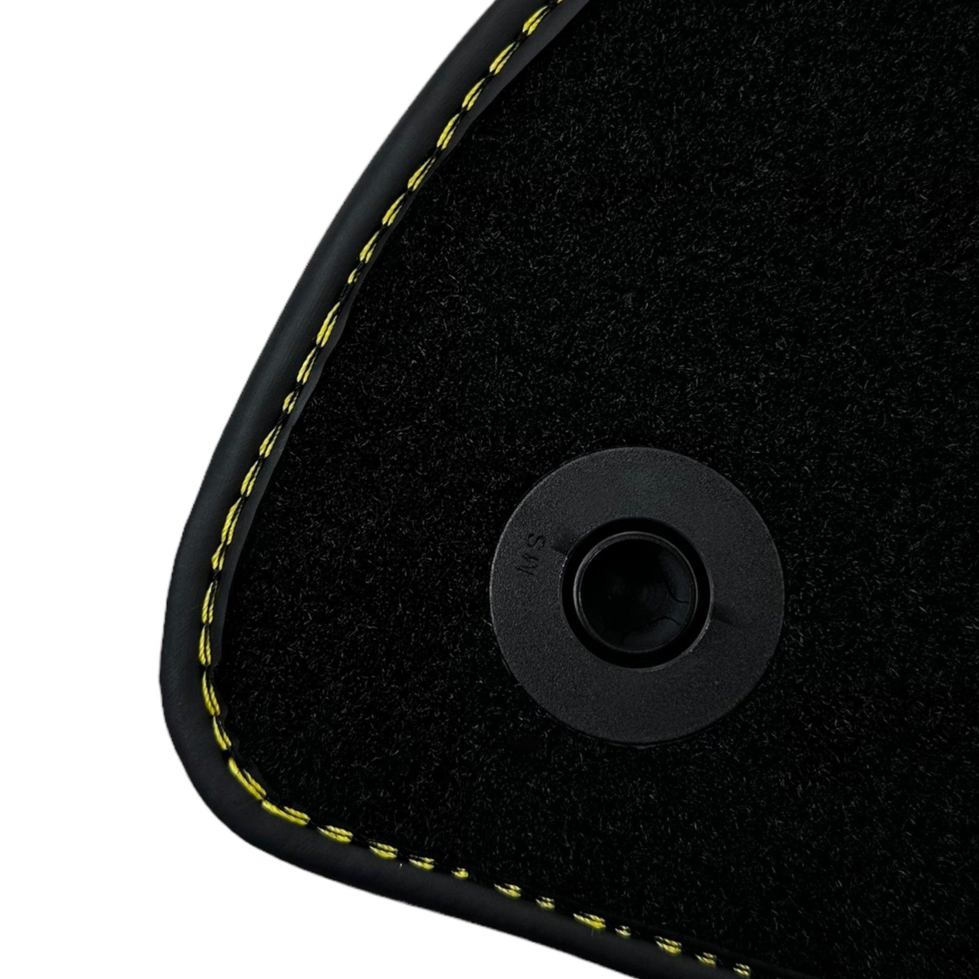 Black Floor Mats For Mercedes Benz B-Class W246 (2011-2019) | Fighter Jet Edition - AutoWin