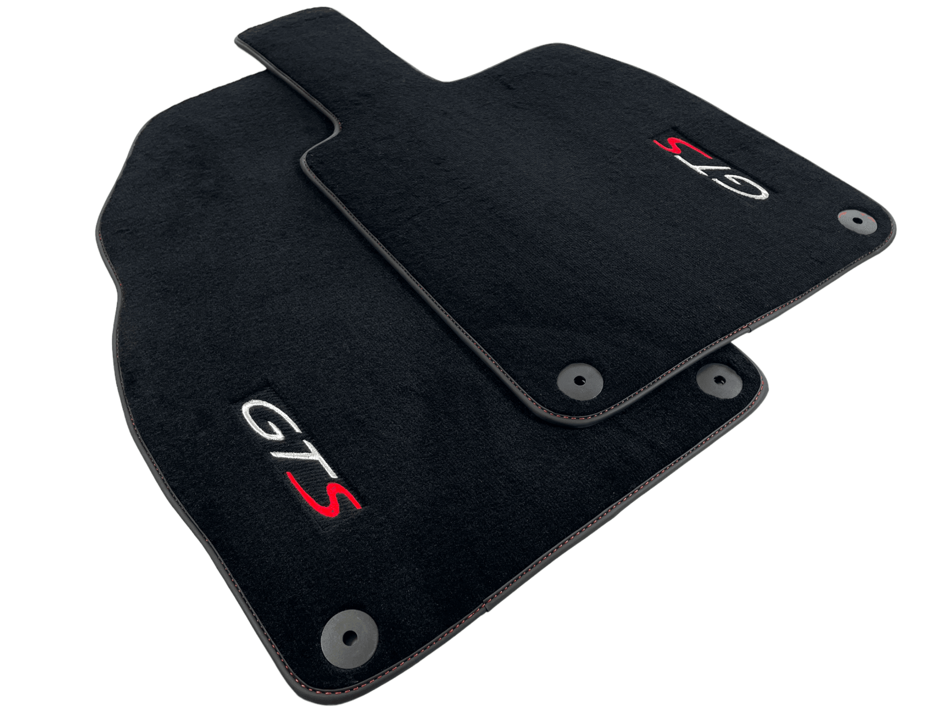 Black Floor Mats for Porsche 718 Boxster (2016-2023) - AutoWin