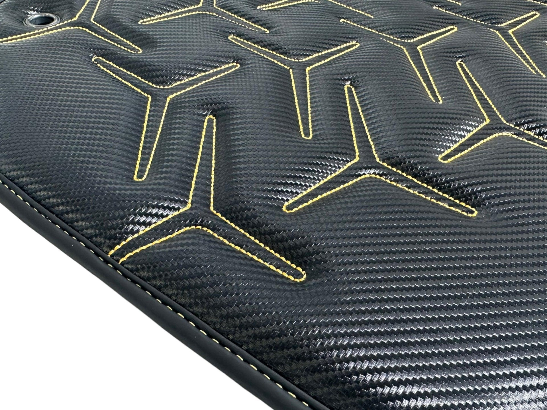 Carbon Leather Floor Mats for Lamborghini Aventador SV - AutoWin
