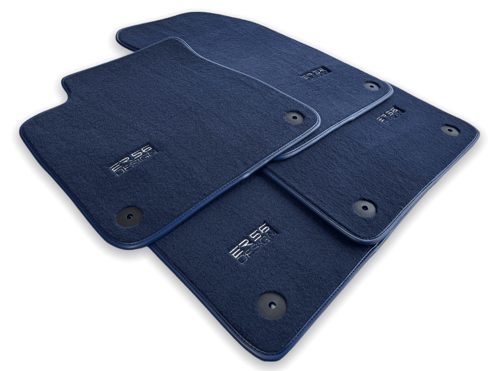 Dark Blue Floor Mats for Audi A3 - 5-door Hatchback (1996-2000) | ER56 Design - AutoWin
