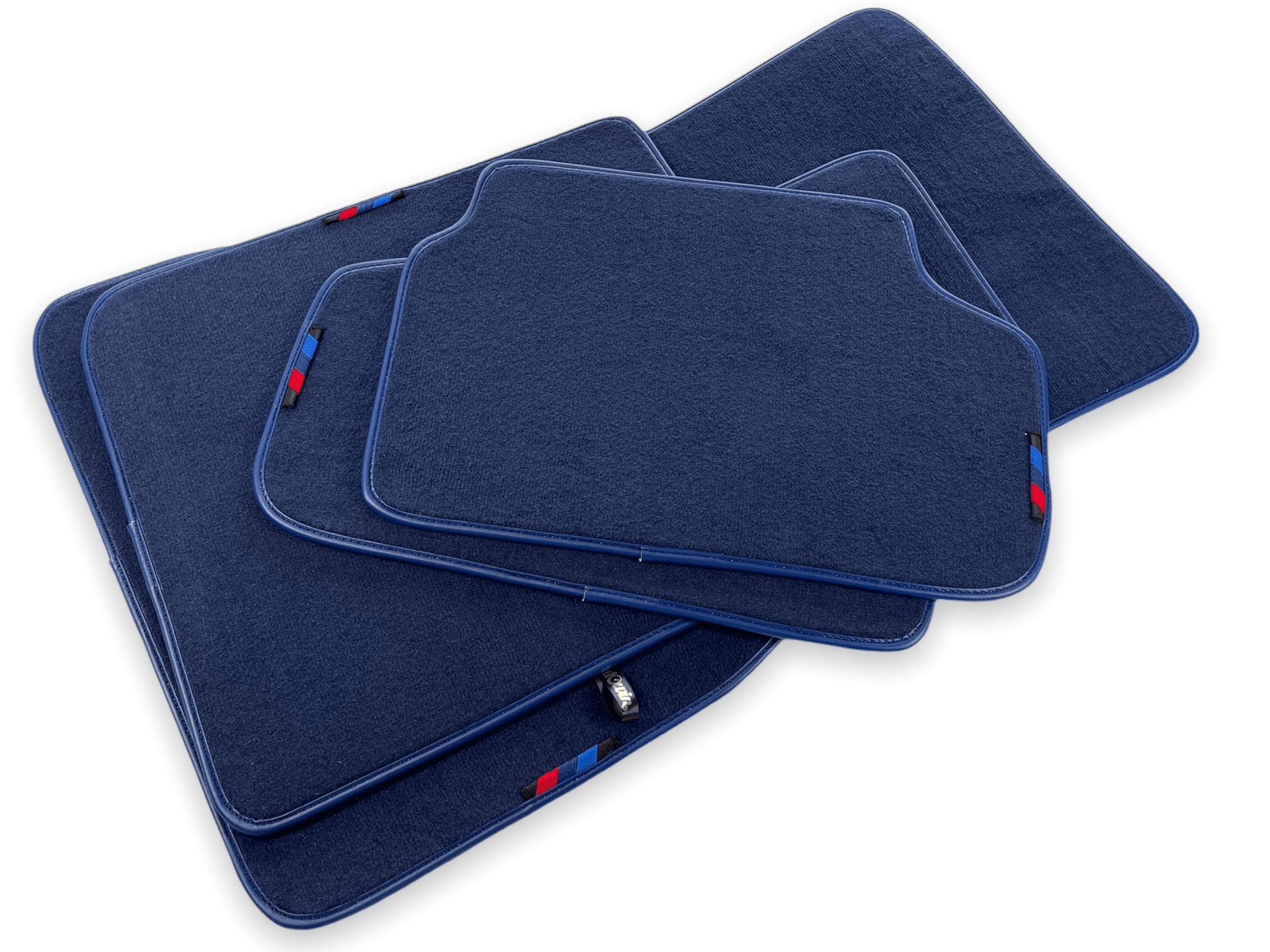 Dark Blue Floor Mats For BMW 6 Series F12 With M Package - AutoWin