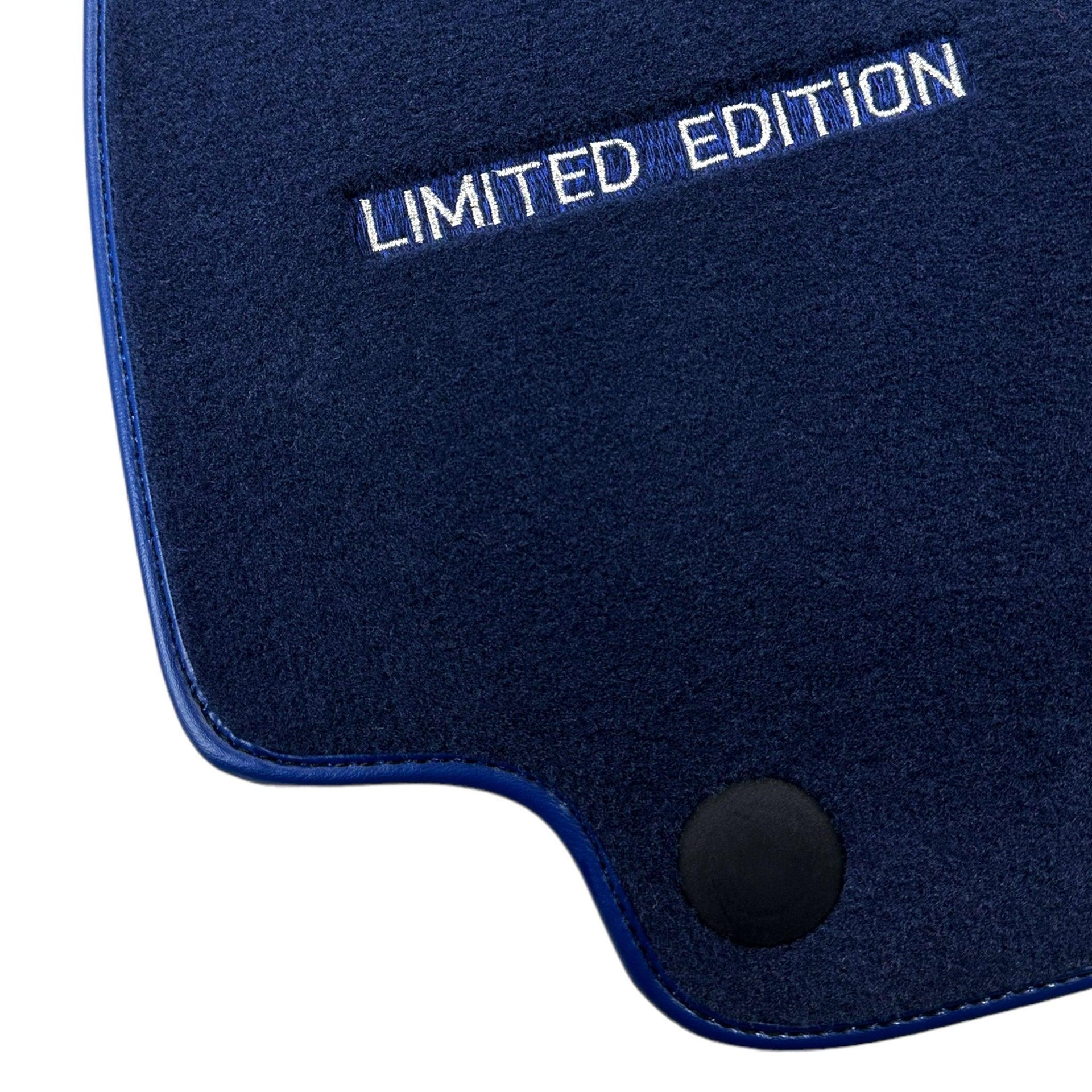 Dark Blue Floor Mats For Mercedes Benz GLC-Class X253 SUV (2016-2019) Hybrid | Limited Edition - AutoWin