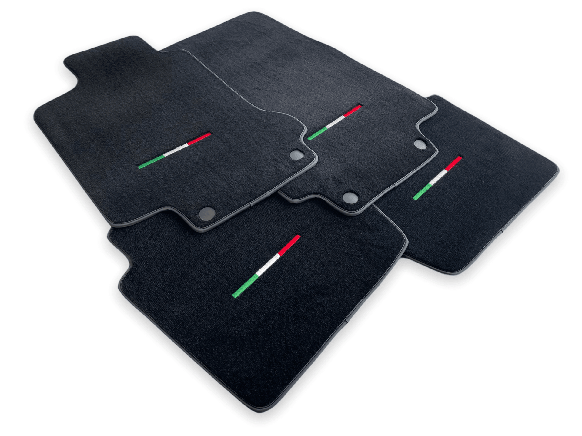 Floor Mats For Maserati GranTurismo Sportline (2009-2019) Black IT Edition - AutoWin