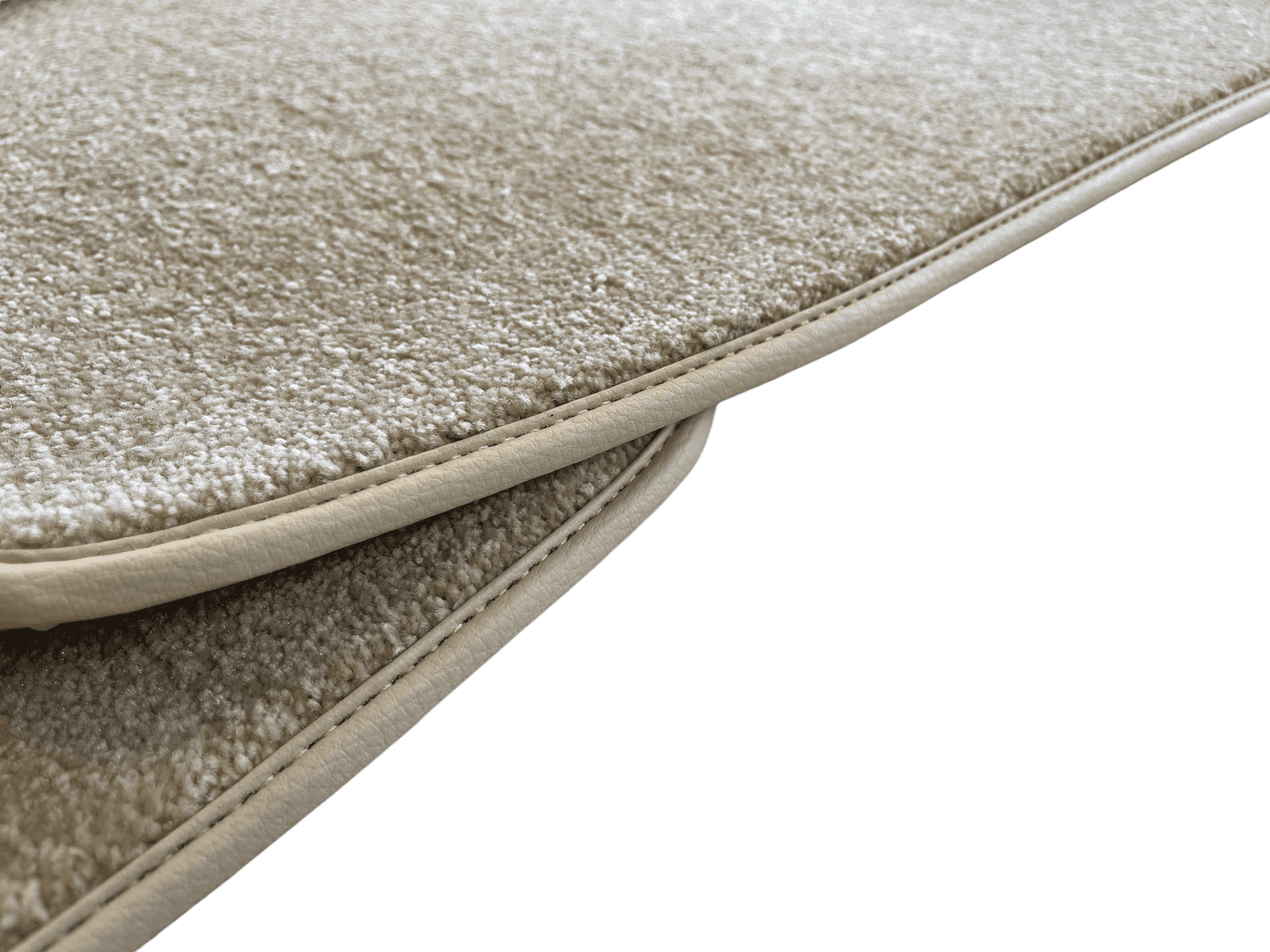 Floor Mats For Rolls Royce Ghost Series II (2021-2024) Beige Luxury Quality - AutoWin