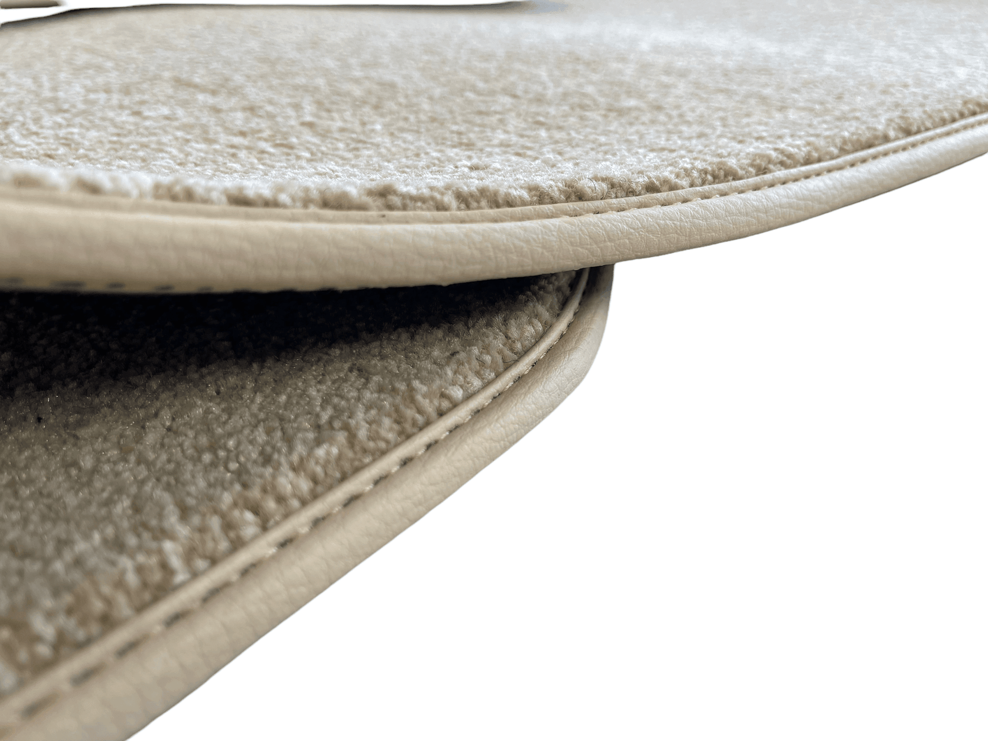 Floor Mats For Rolls Royce Shadow 1965-1977 Beige Luxury Quality - AutoWin