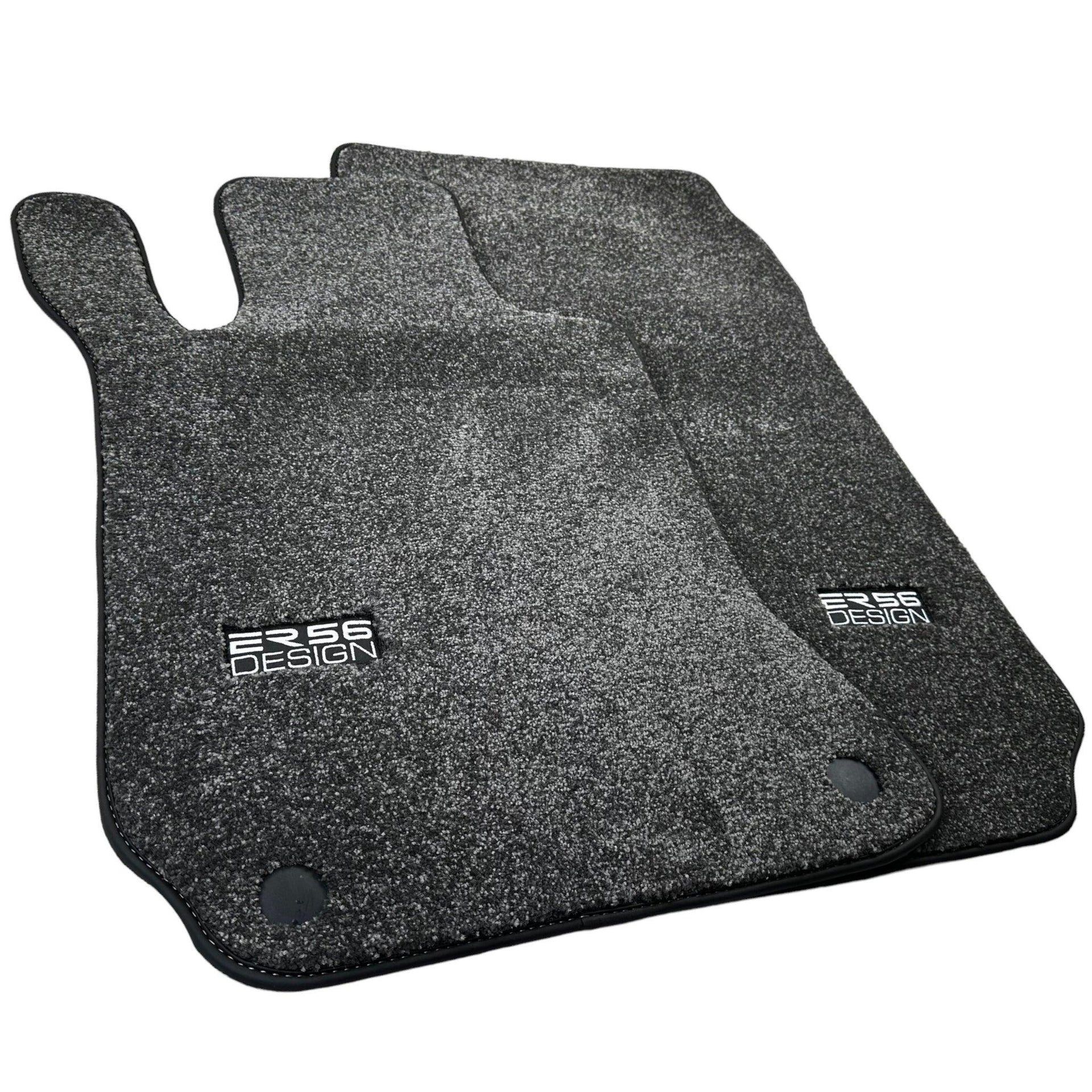Gray Luxury Floor Mats For Mercedes Benz GLA-Class H247 (2021-2023) Hybrid | ER56 Design - AutoWin