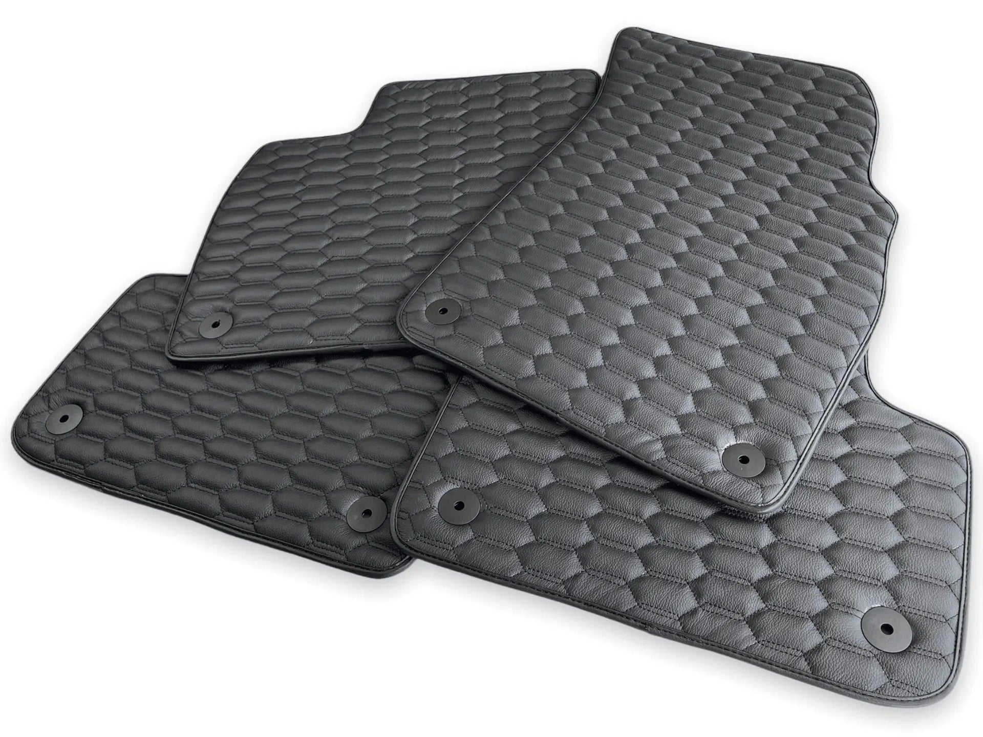 Leather Floor Mats for Bentley Mulsanne (2010-2020) - AutoWin