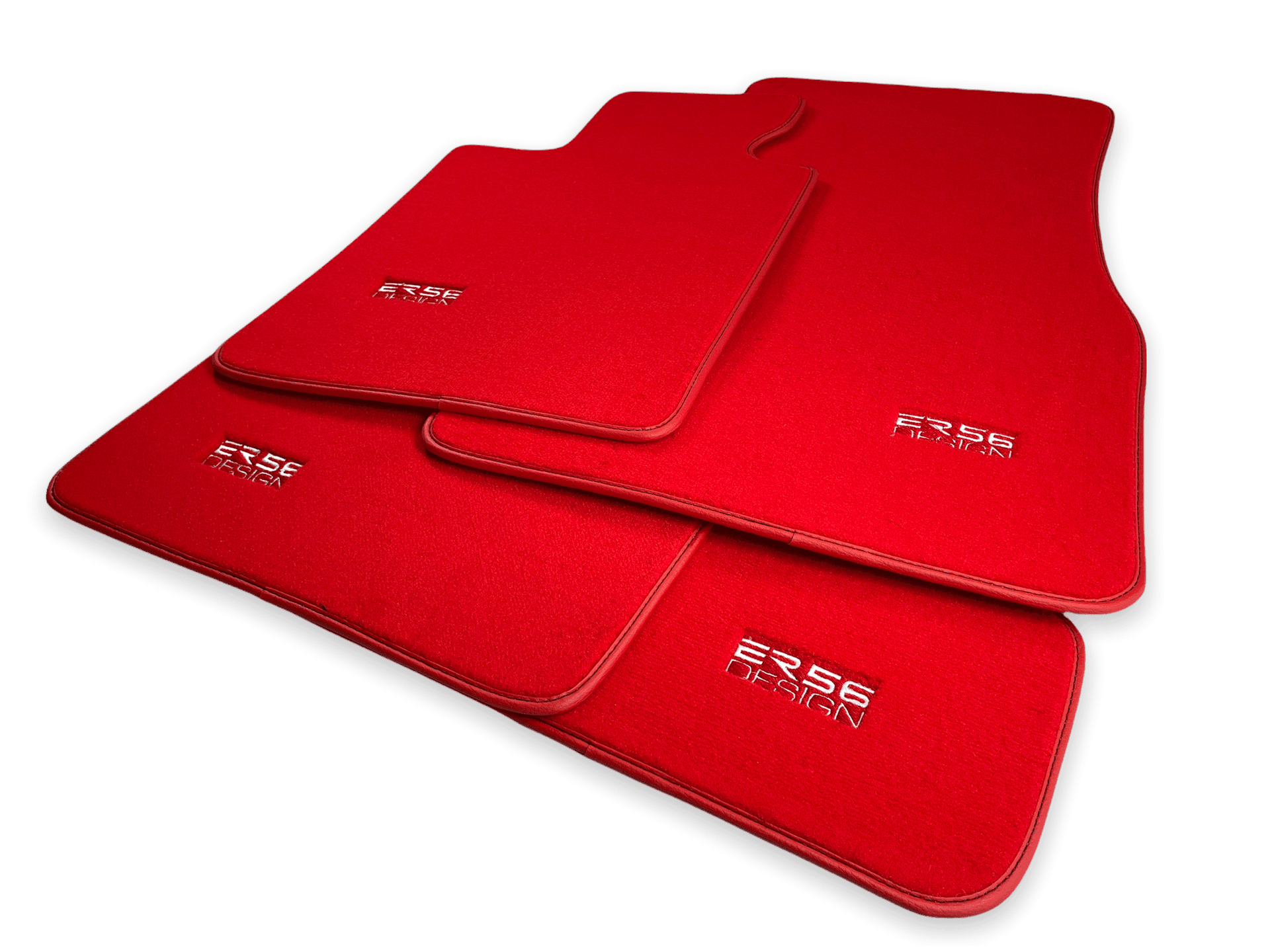 Red Mats For BMW 3 Series G21 5-door Wagon - ER56 Design Brand - AutoWin