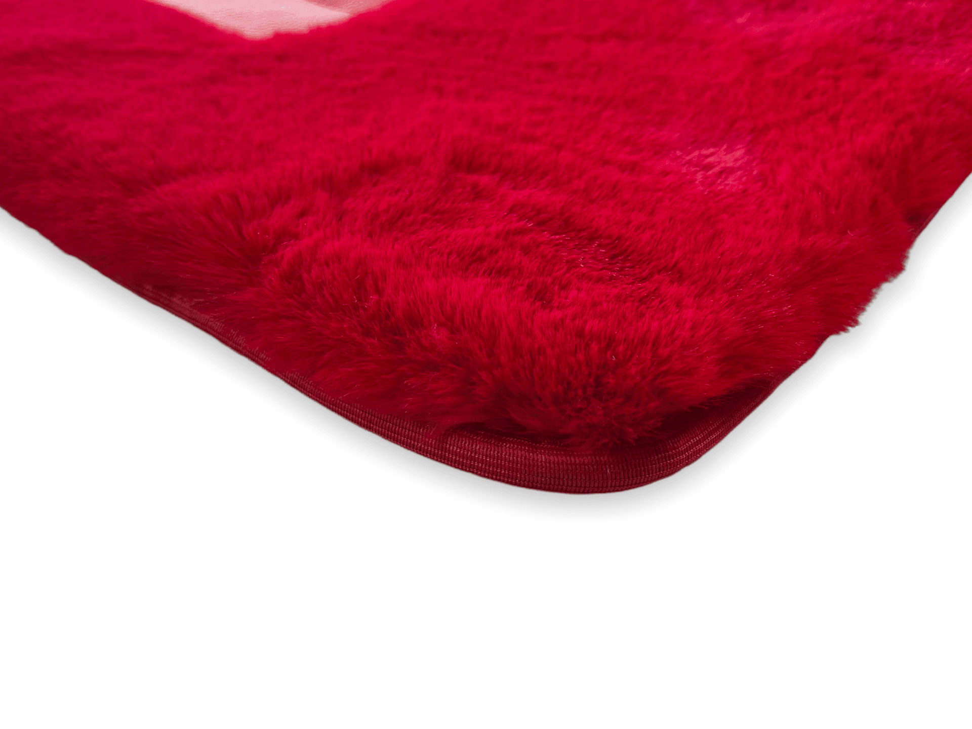 Red Sheepskin Floor Mats For Rolls Royce Wraith 2013–2023 Er56 Design - AutoWin