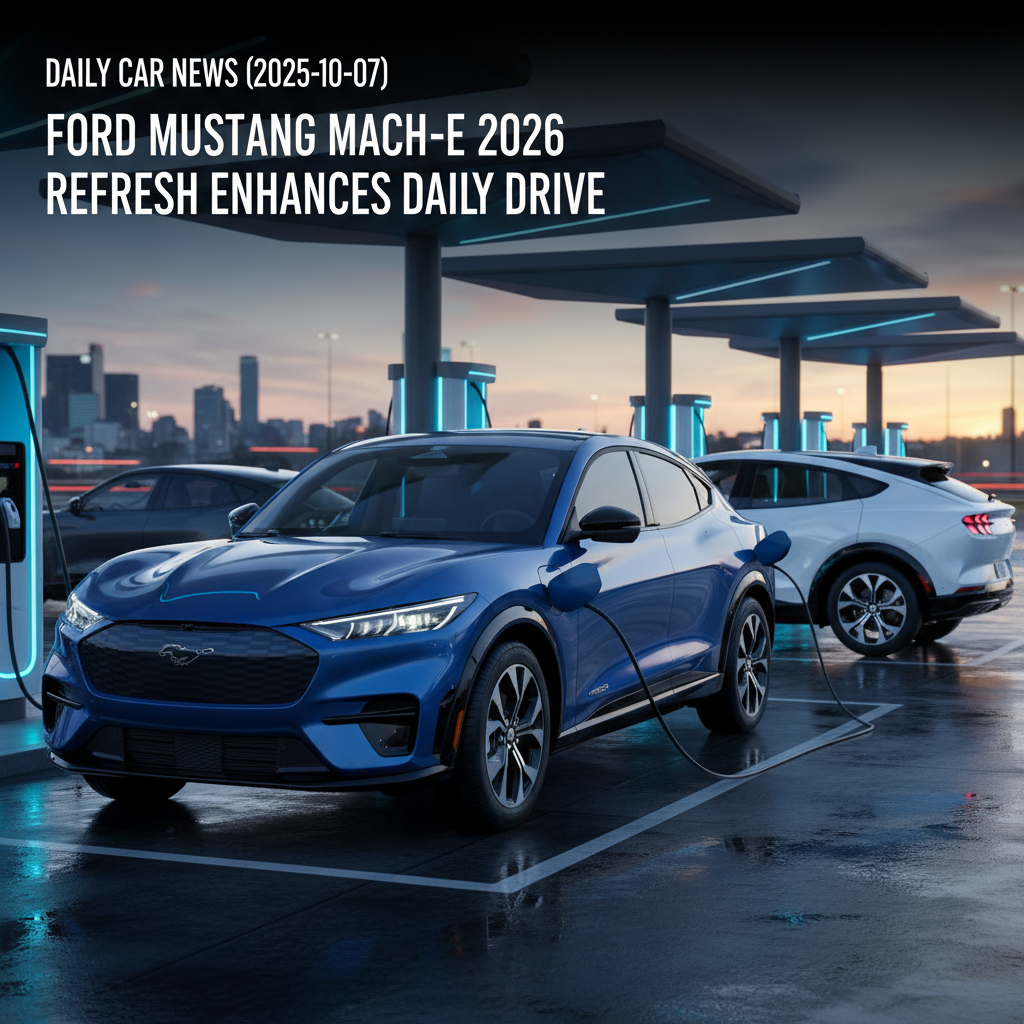 Ford Mustang Mach-E 2026 Refresh Enhances Daily Drive – Daily Car News (2025-10-07)