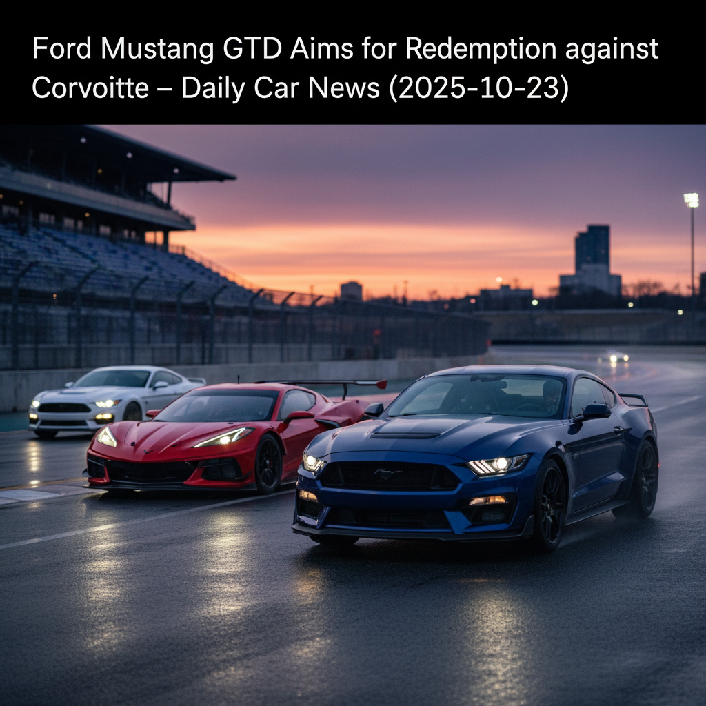 Ford Mustang GTD will Wiedergutmachung gegen Corvette – Daily Car News (2025-10-23)