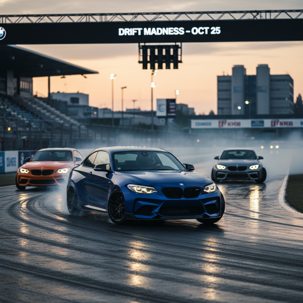 BMW M2 driftet im Münchner Werk mit 1.100 PS – Daily Car News (2025-10-25)