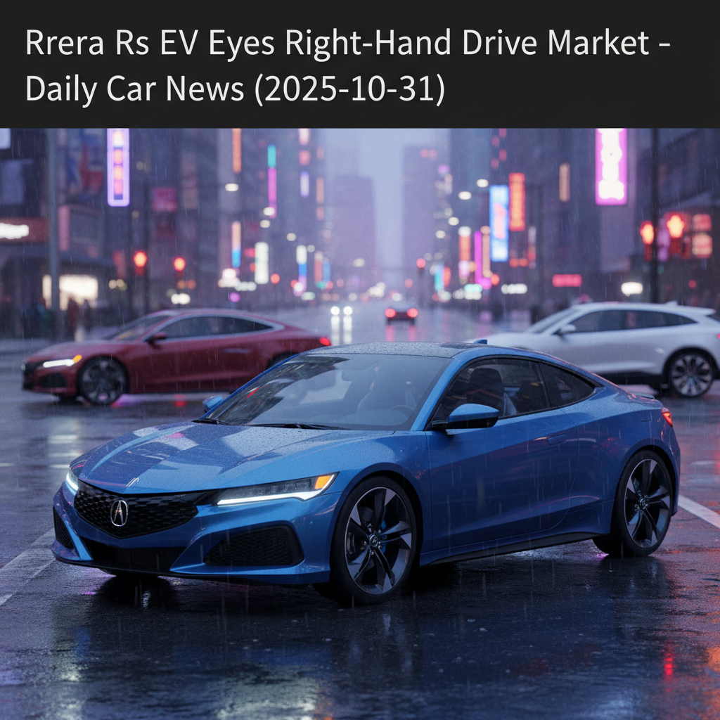Acura RSX EV Eyes Right-Hand Drive Market – Daily Car News (2025-10-31)