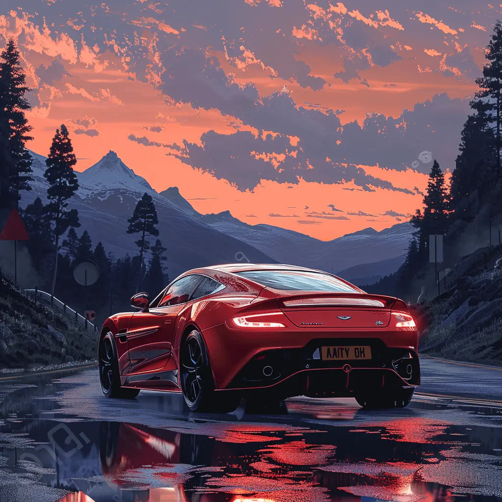 Combien de kilomètres peut parcourir une Aston Martin Vanquish ?