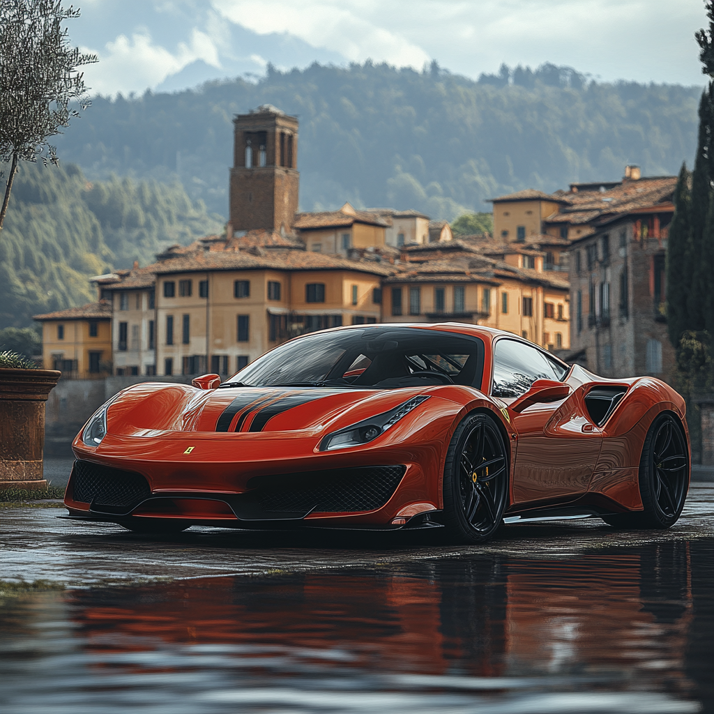 Werten Sie den Innenraum Ihres Ferrari 488 GTB mit den passgenauen Fußmatten von AutoWin auf