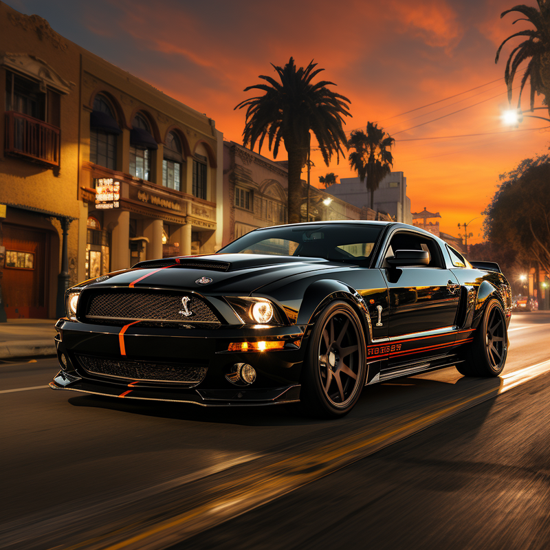 Premium-Fußmatten für Ford Mustang V