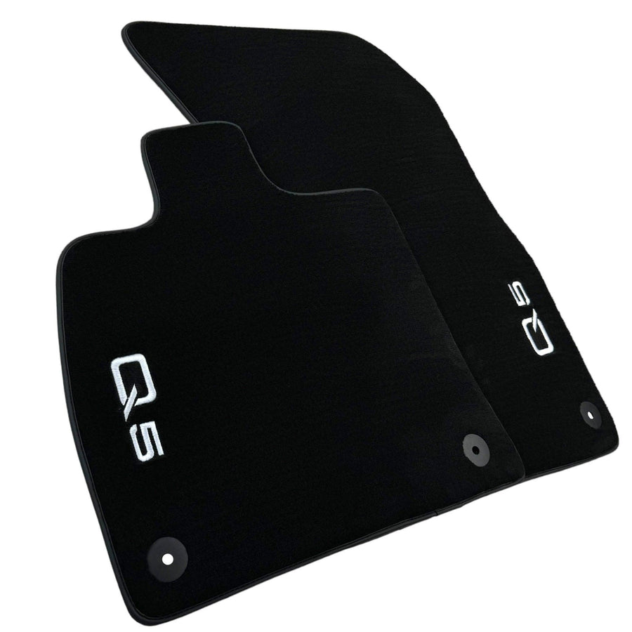Black Floor Mats for Audi Q5 FY Hybrid (2017-2023) - AutoWin